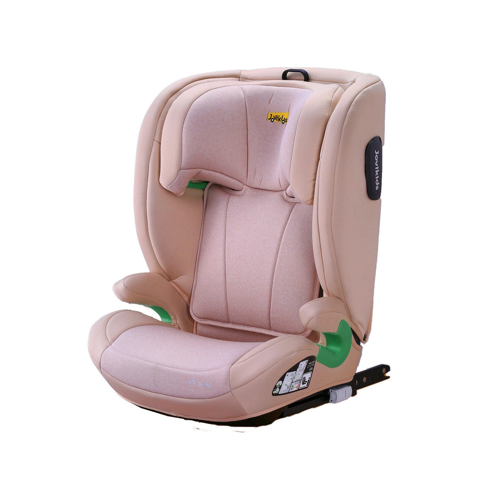 FANNOU Autokindersitz für 3,5 bis 12 Jahre (100-150 cm), mit verstellbarer Rückenlehne, Kopfstütze, Rehausseur Isofix
