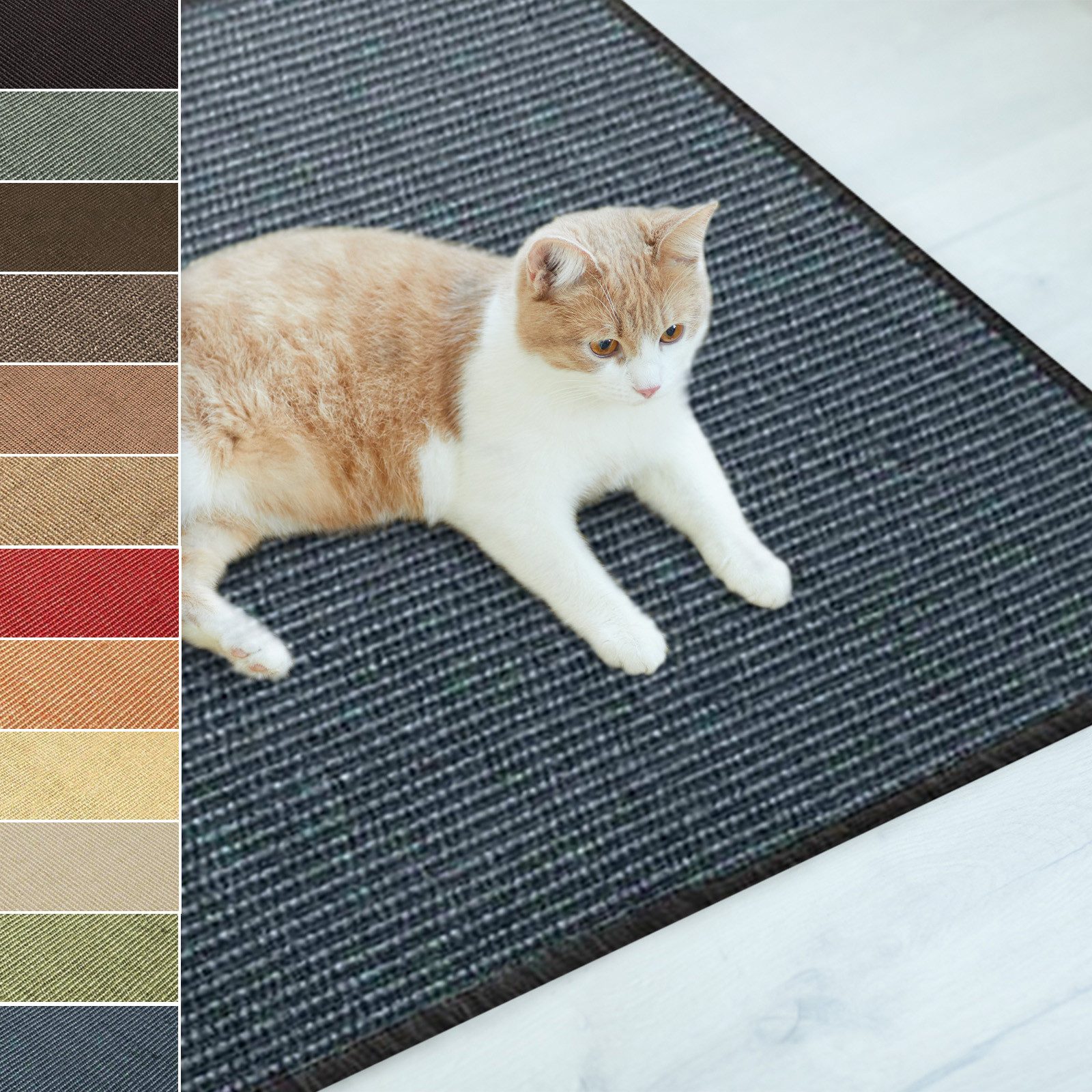 casa pura Kratzbrett Sisal-Kratzteppich für Katzen, 10 Farben & 3 Größen, z günstig online kaufen