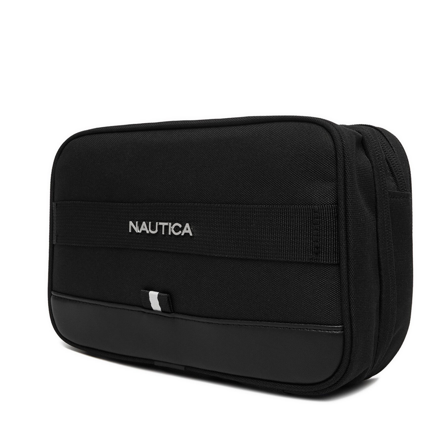 NAUTICA Handtasche Nautica Kosmetiktasche für Herren, Schwarz