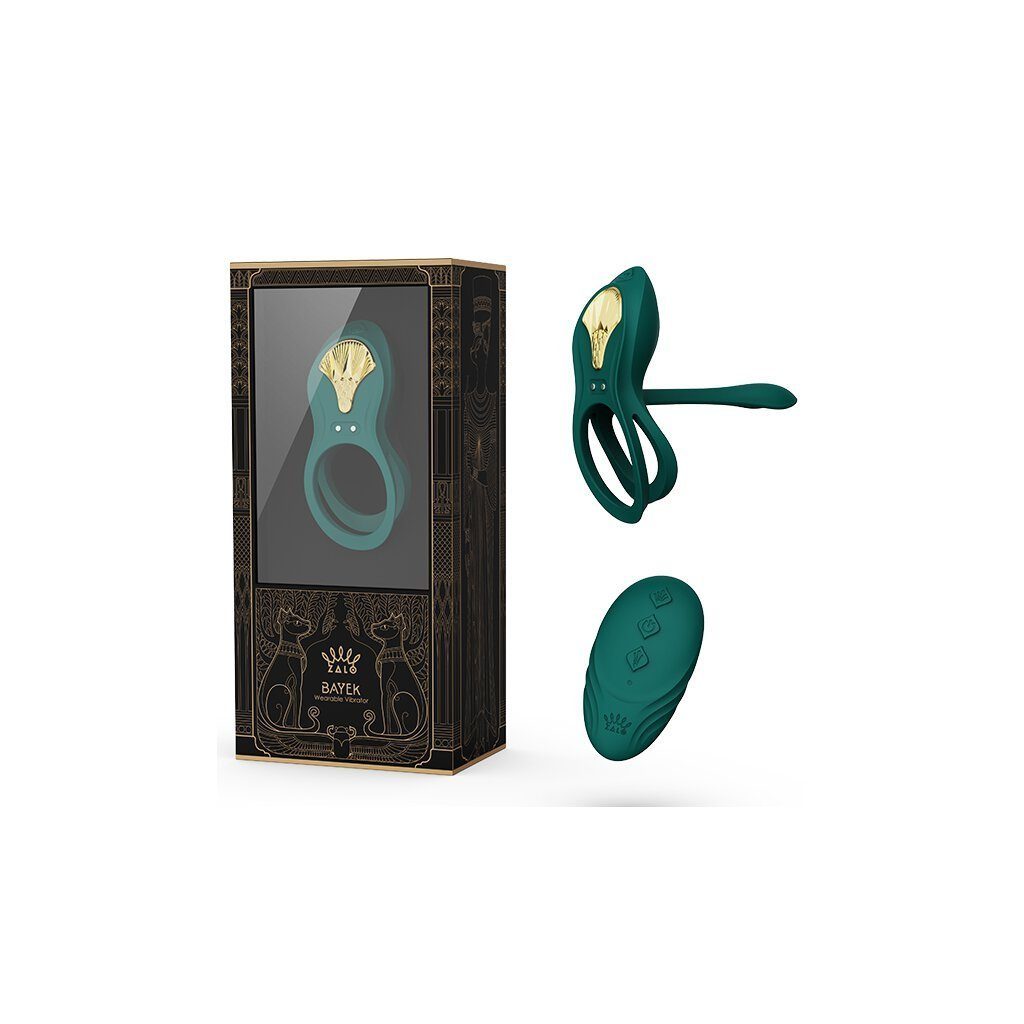 Zalo Paar-Vibrator Zalo Bayek Wearable Green Turquoise Massager