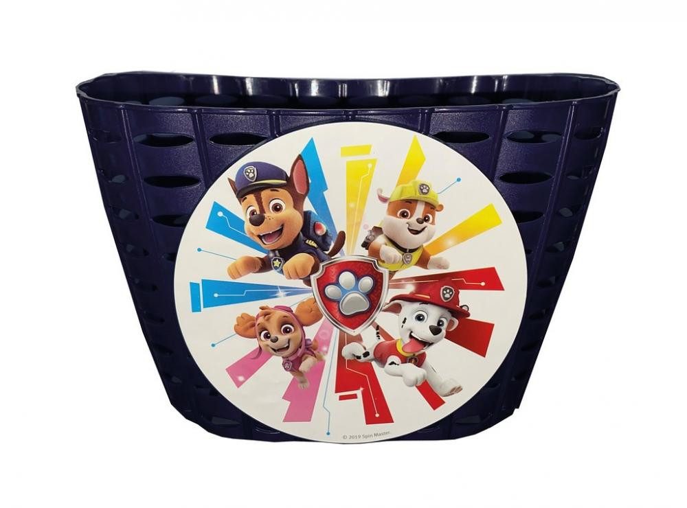 Fahrradkorb Bike Fashion Lenkerkorb PAW Patrol Kunststoff Motiv blau B195xH105xT15