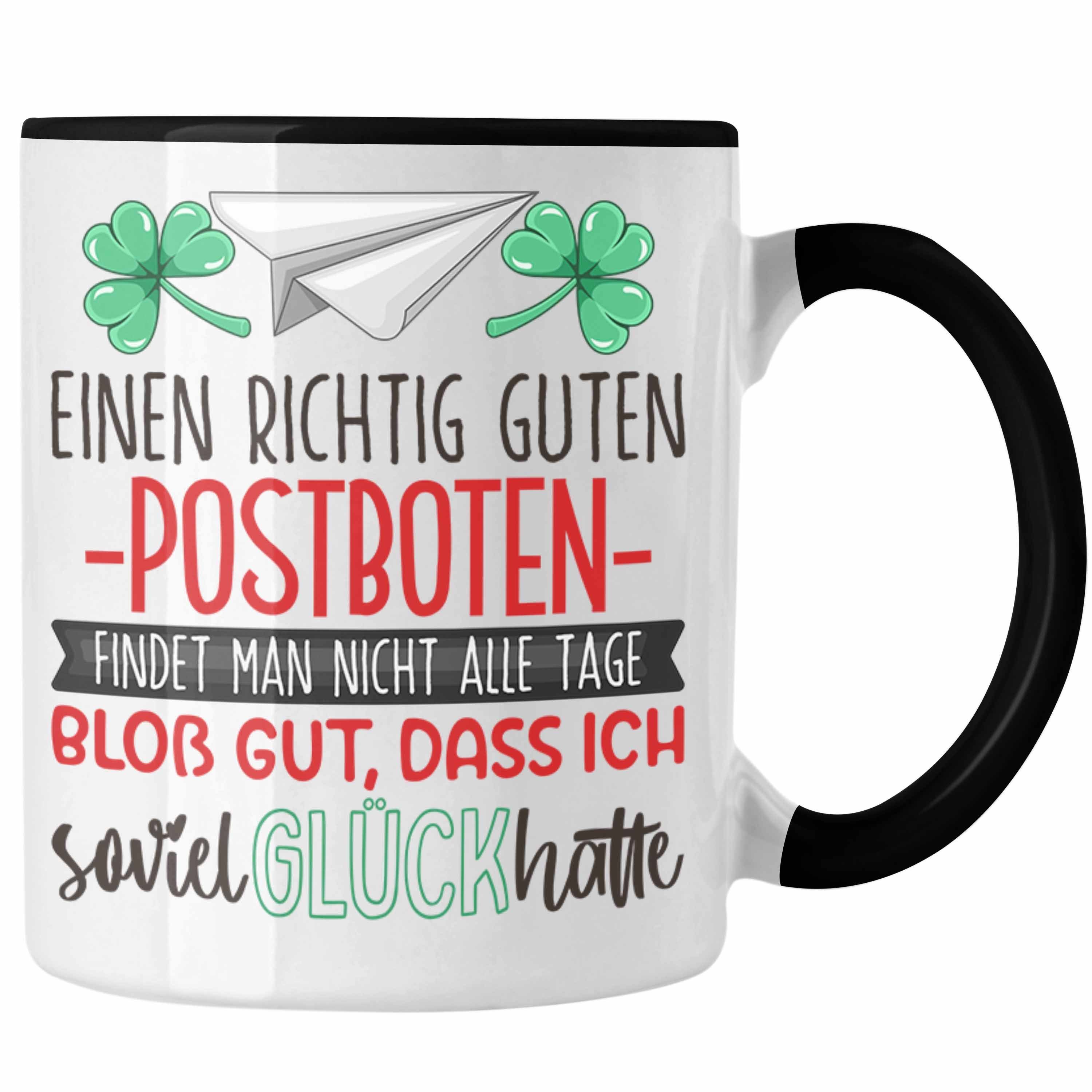 Trendation Tasse Postboten Tasse Geschenk Dankeschön Bester Paketzusteller Der Welt Da