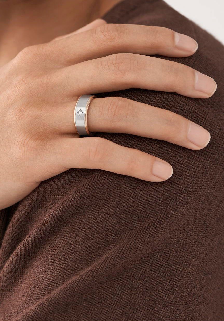 JF04396998, JEWELRY, mit Fossil Fingerring Zirkonia