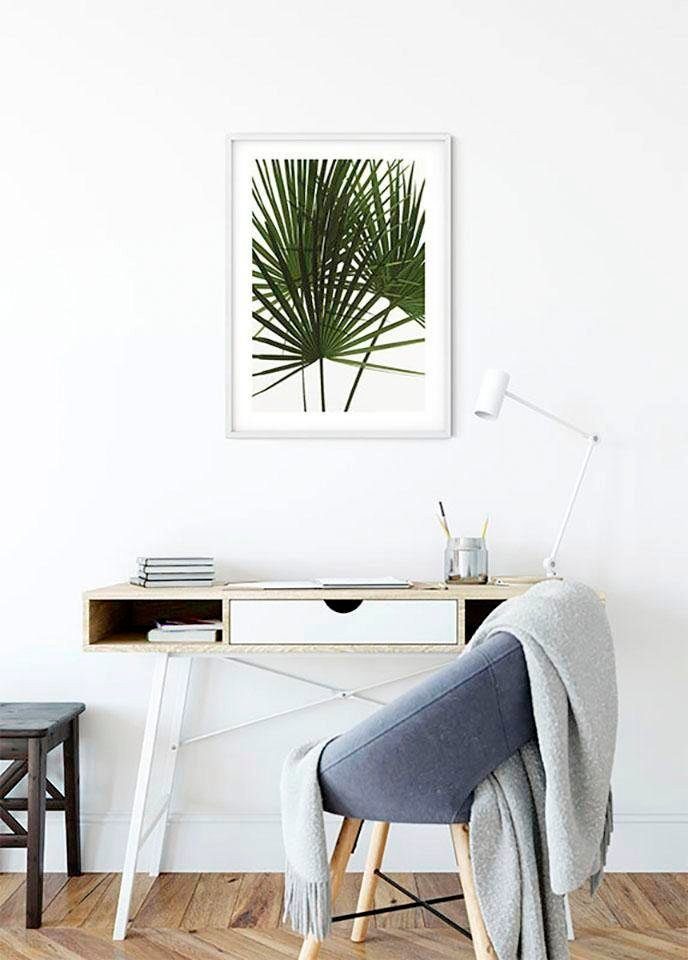 Pflanzen Poster St), Palmtree Wohnzimmer (1 Komar Leaves, Schlafzimmer, Kinderzimmer,