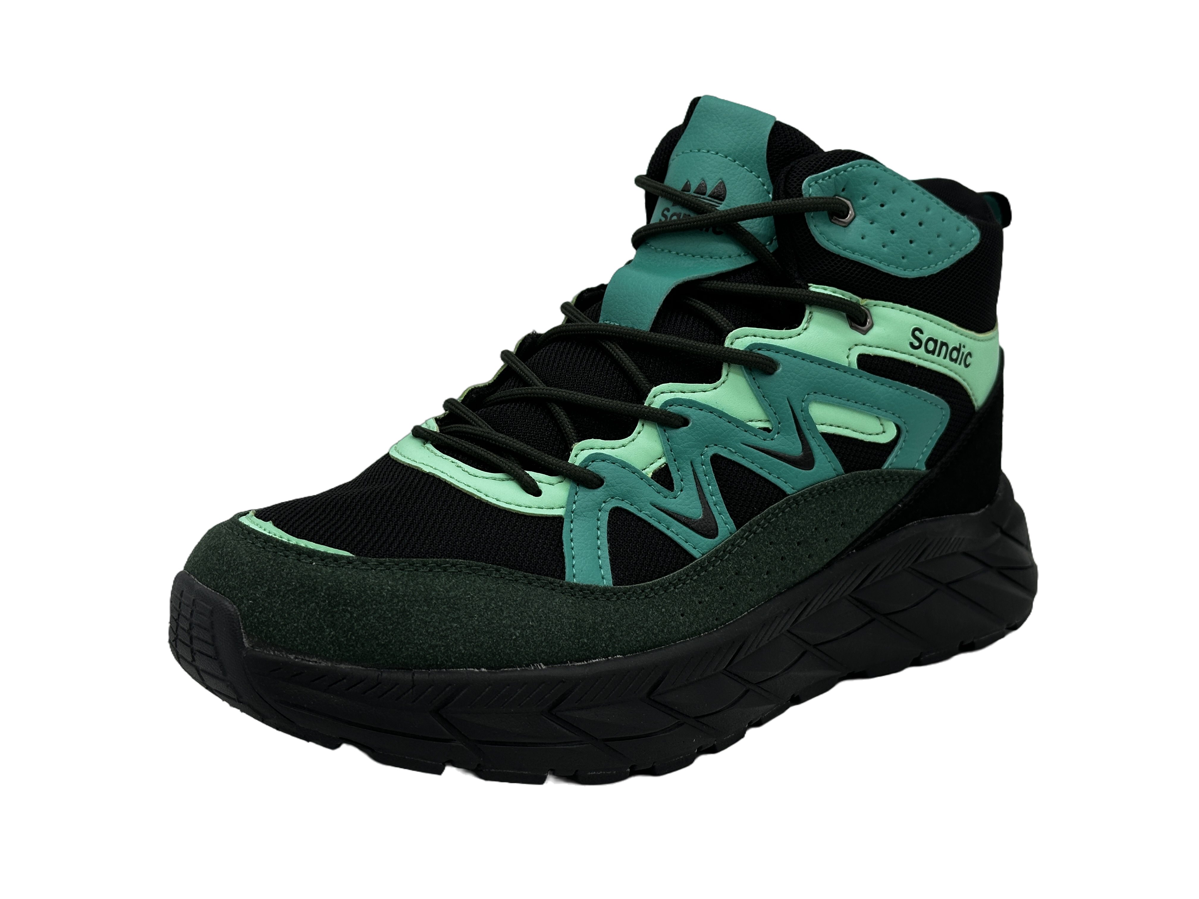 Nowaland Wanderschuhe Outdoor High-Top Sneaker Trekkingschuh Atmungsaktiv, Rutschfest & Bequem