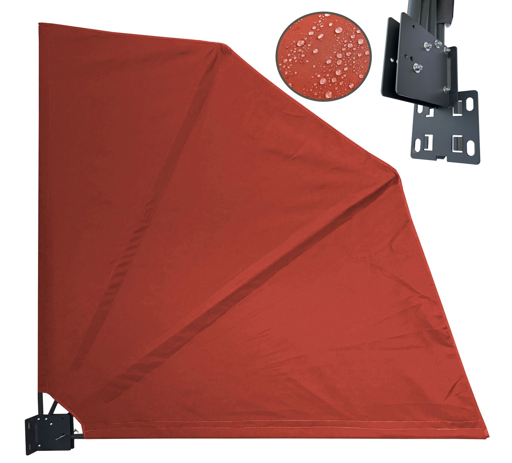 Quick Star Sichtschutzfächer Sichtschutz Fächer 115x115cm günstig online kaufen