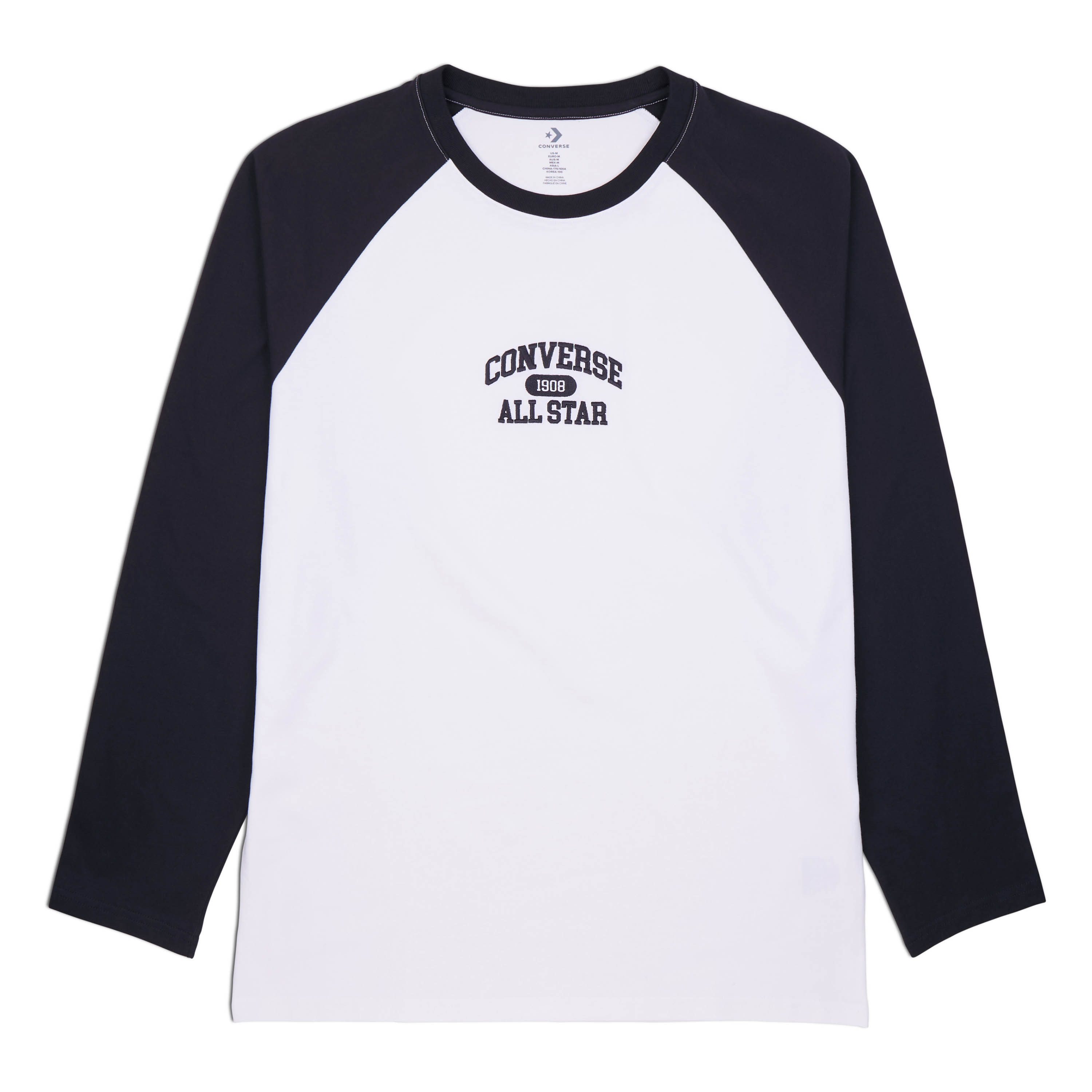Converse Langarmshirt MEN'S CONVERSE PREMIUM LONG-SLEEVE RAGLAN T-SHIRT (1- günstig online kaufen