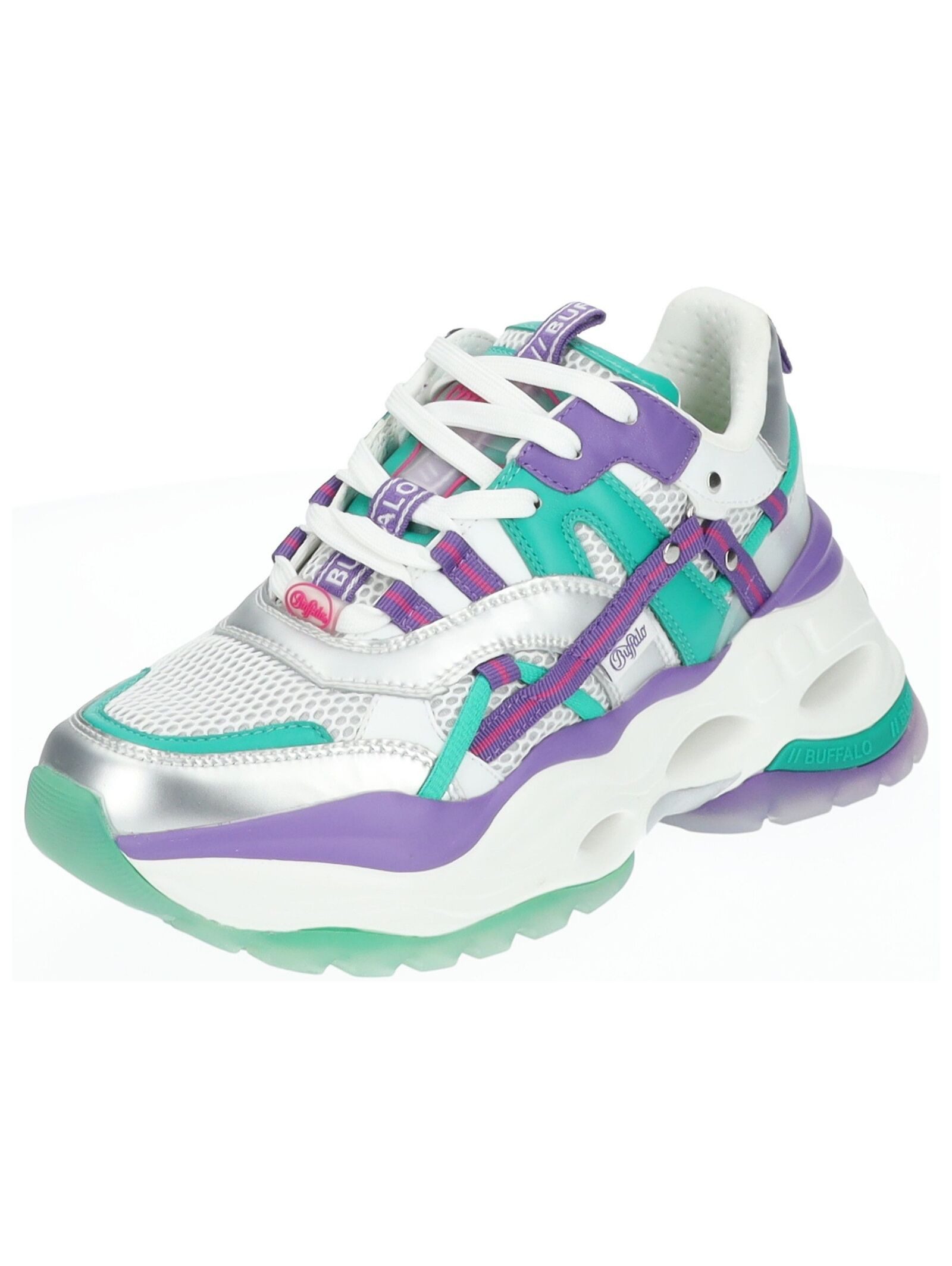 Sneaker Lederimitat/Mesh Sneaker