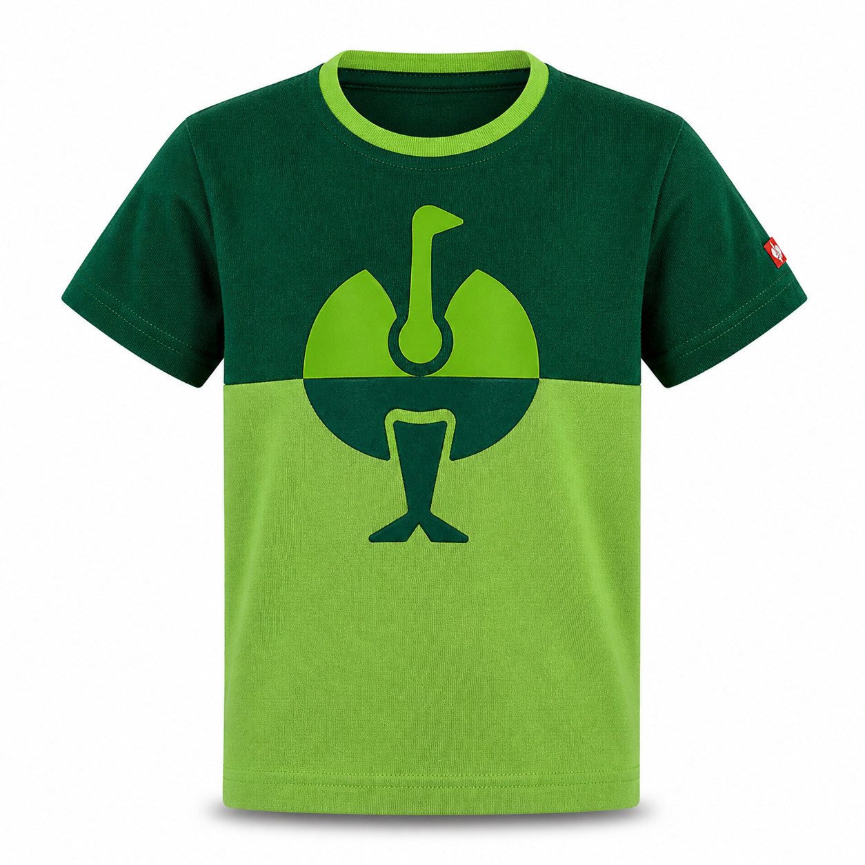 Engelbert Strauss T-Shirt Kinder T-Shirt Colourblock von Strauss mit coolem 3D-Druck 100% Baumwolle Pique-Qualität
