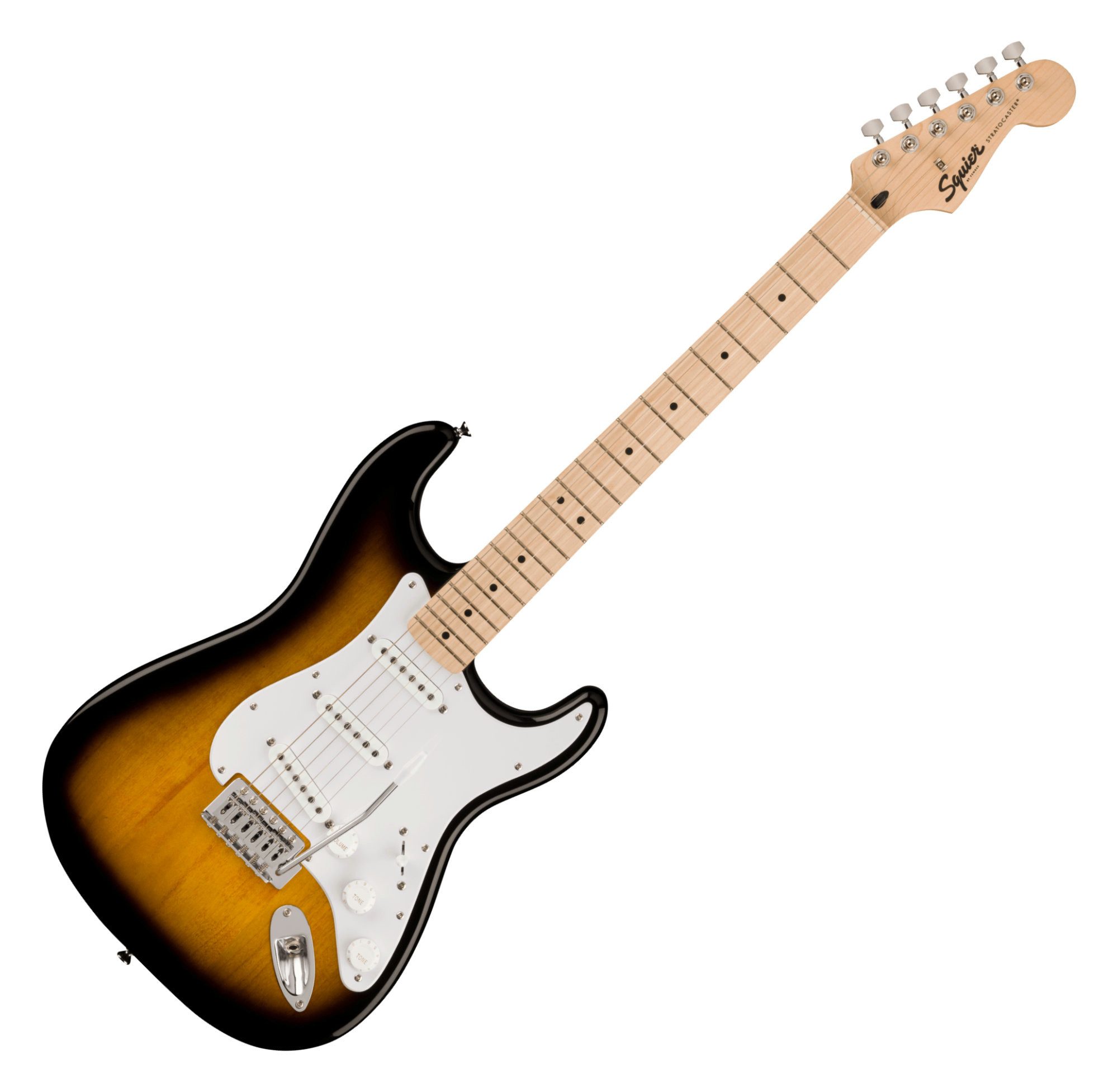 Squier E-Gitarre Sonic Stratocaster 2-Color Sunburst, Stratocaster