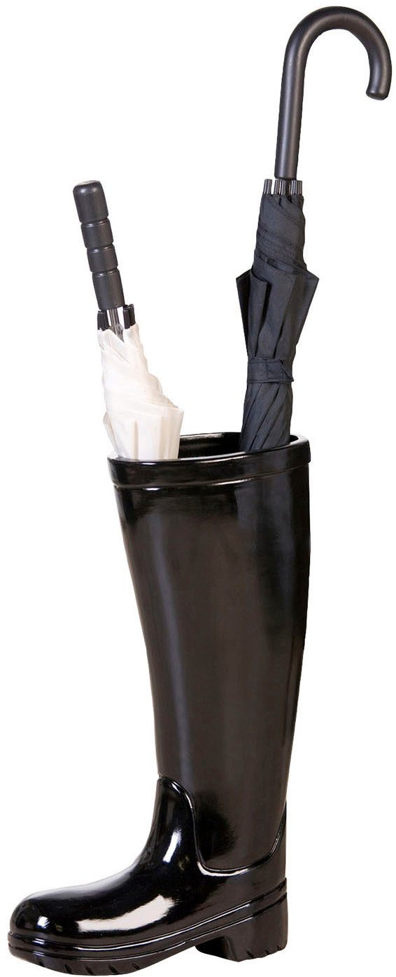 Casablanca by Gilde Schirmständer Schirmständer Gummistiefel Stiefel schwarz H. 45 cm (1 St)