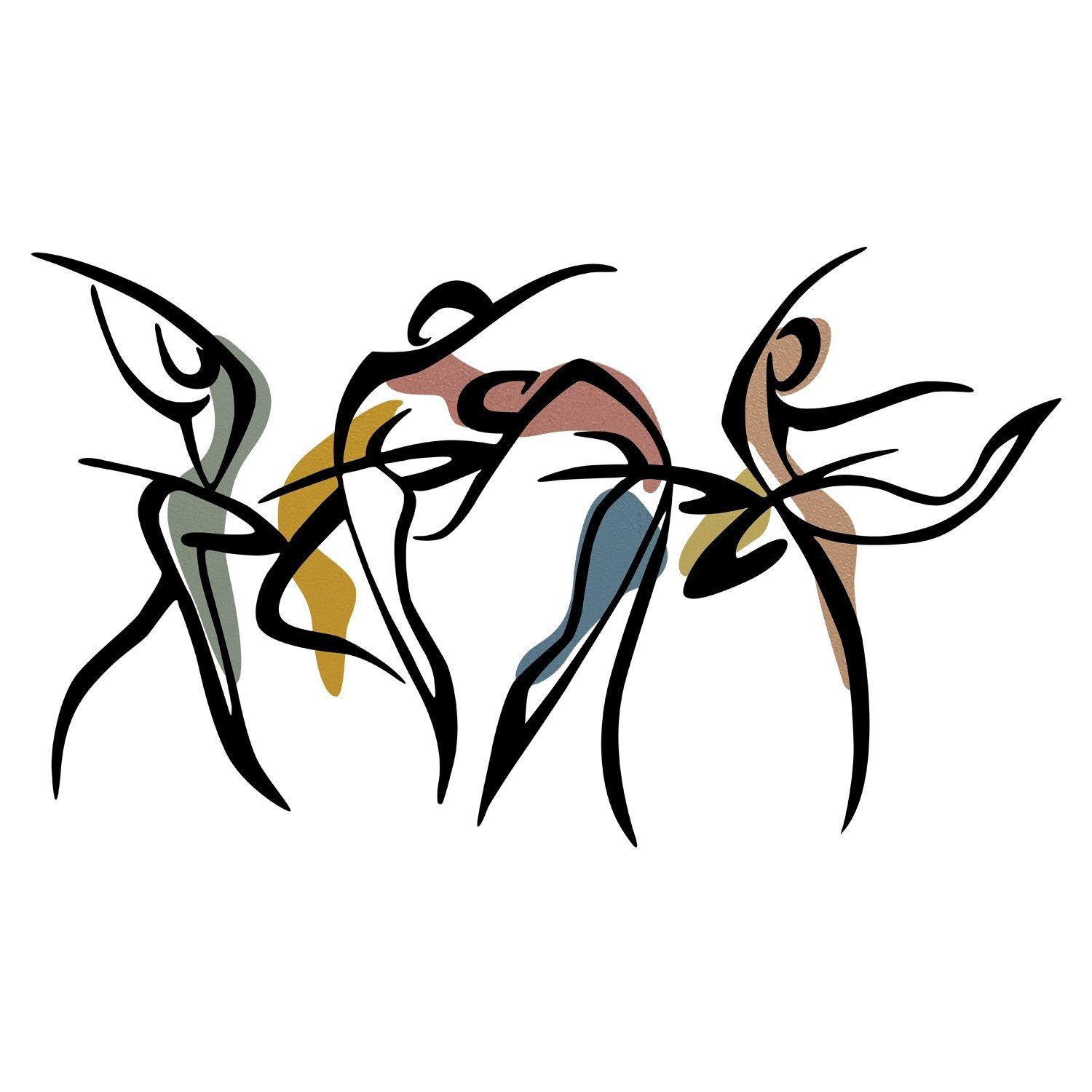 Wallity Wanddekoobjekt METAL, 97 x 56,5 günstig online kaufen