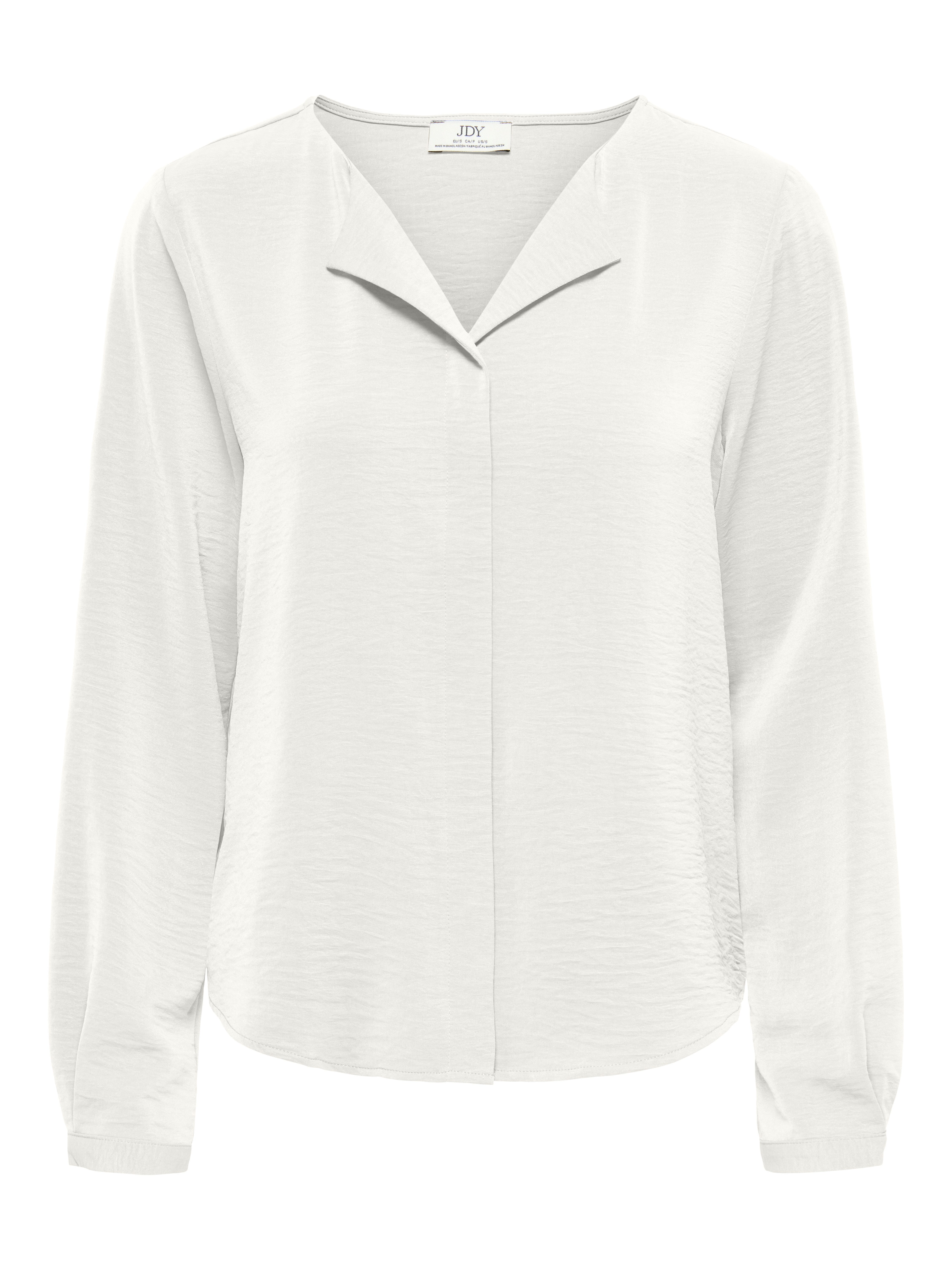 JDY Schlupfbluse JDYAYA L/S COLLAR SHIRT WVN NOOS Polyester