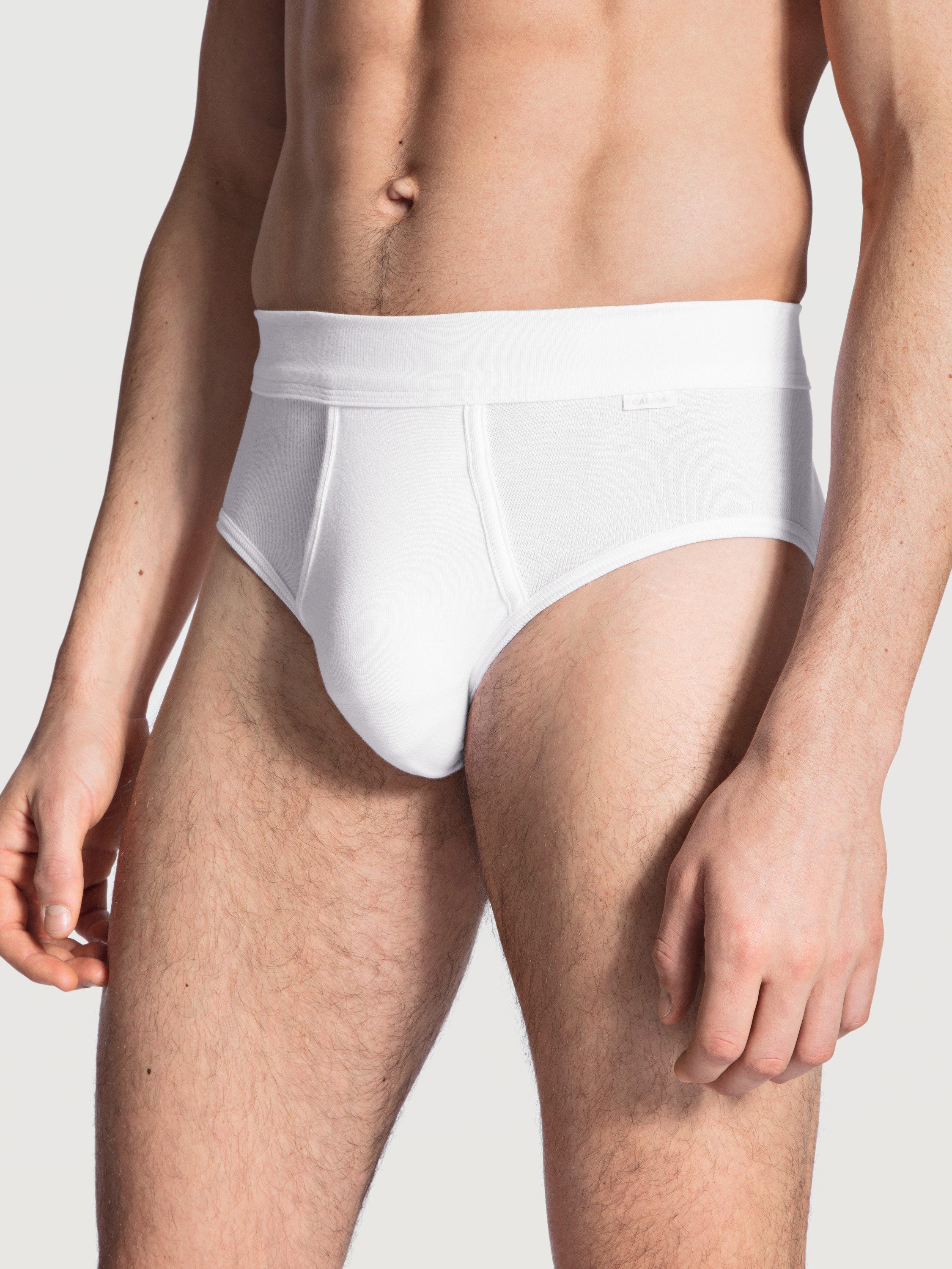 CALIDA Slip Cotton 1:1 Herren (1-St) günstig online kaufen