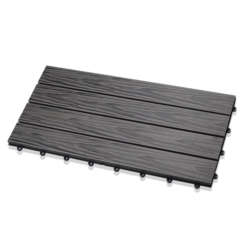 euroharry WPC-Fliesen 1 St Terrassenplatten, 30x30cm günstig online kaufen