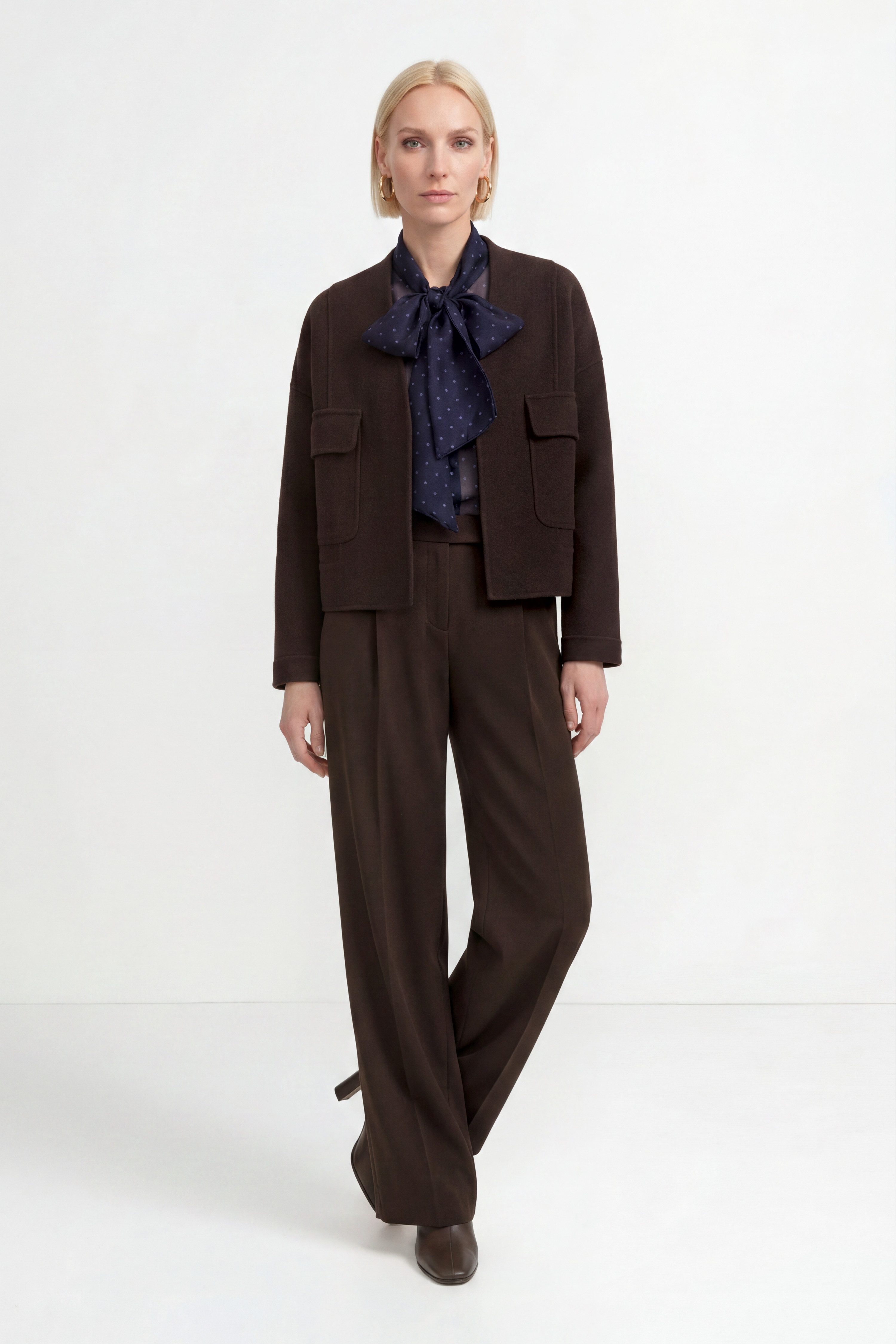 RICHROYAL Bundfaltenhose Regular fit mit Bundfalten – Bild 4 von 5
