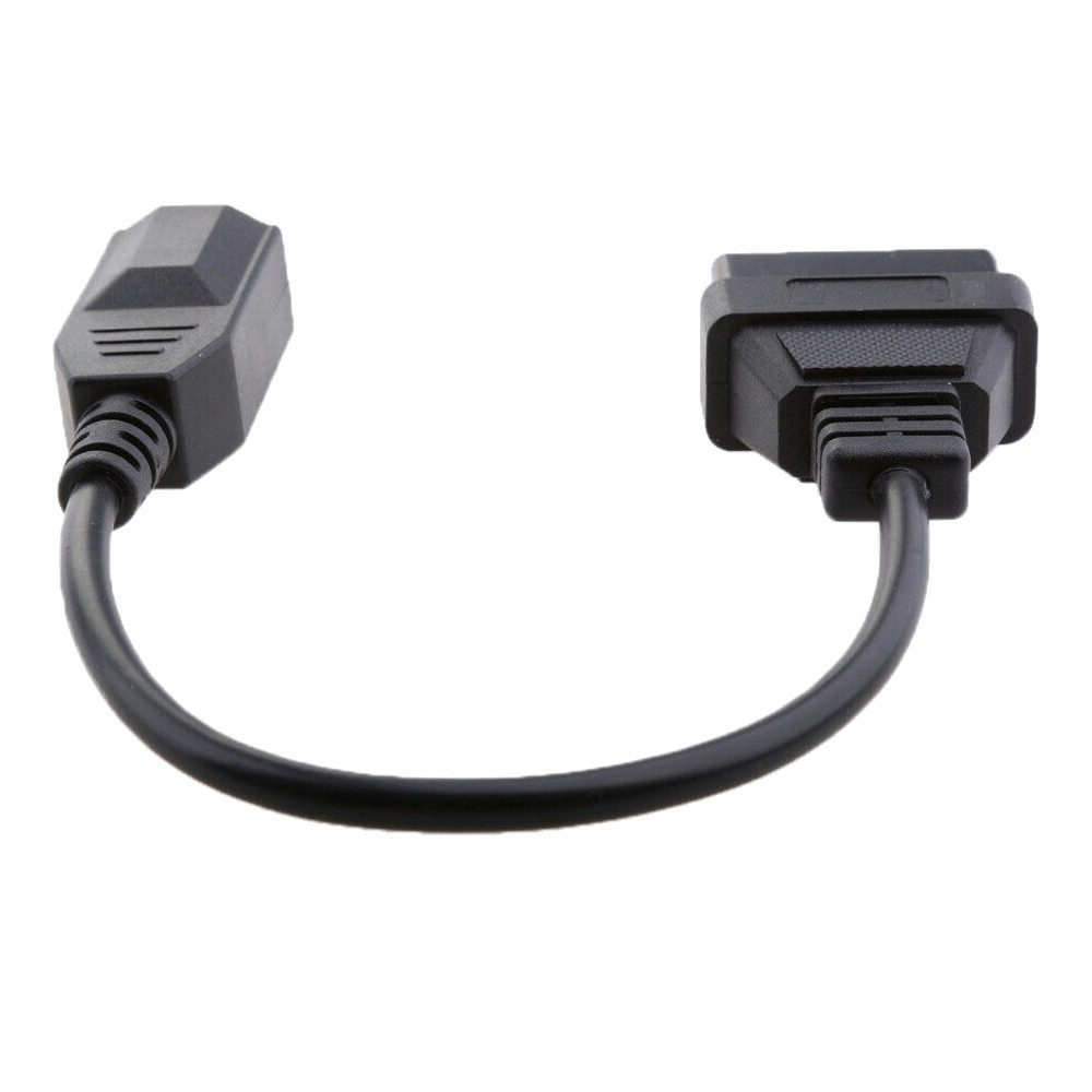 Trade-Shop OBD2-Diagnosegerät OBD2 Adapterkabel 3pin auf 16pin für AGV4000 OBD2000 OBD-702, Passend für alle älteren Honda-Fahrzeuge mit 3-Pin Diagnoseanschluss