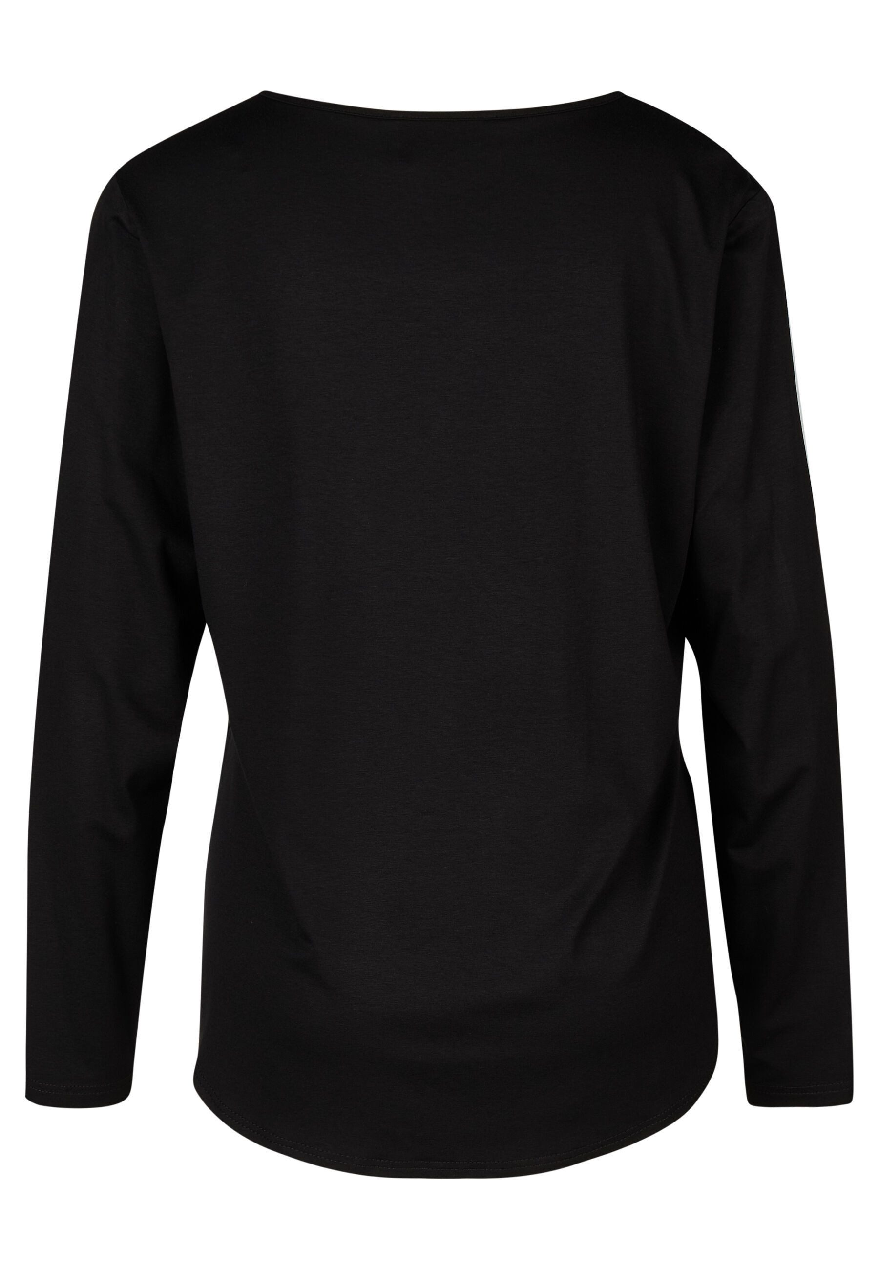 Doris Streich Langarmshirt mit Metallplätchen-Motiv