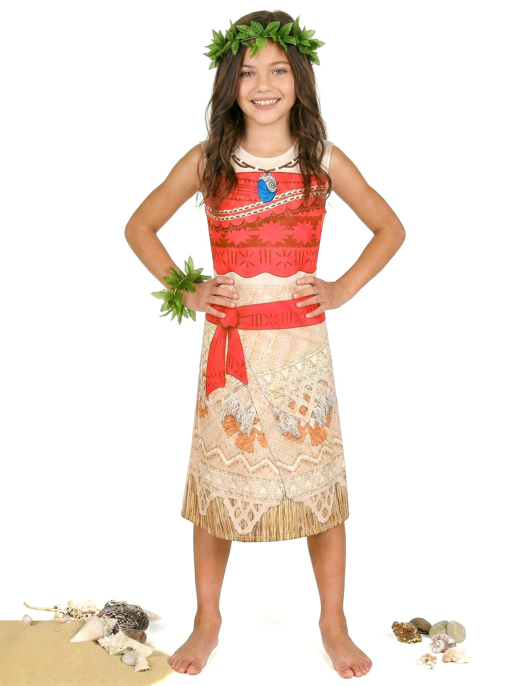 Disguise Kostüm Vaiana Kostüm für Mädchen Disney Basic