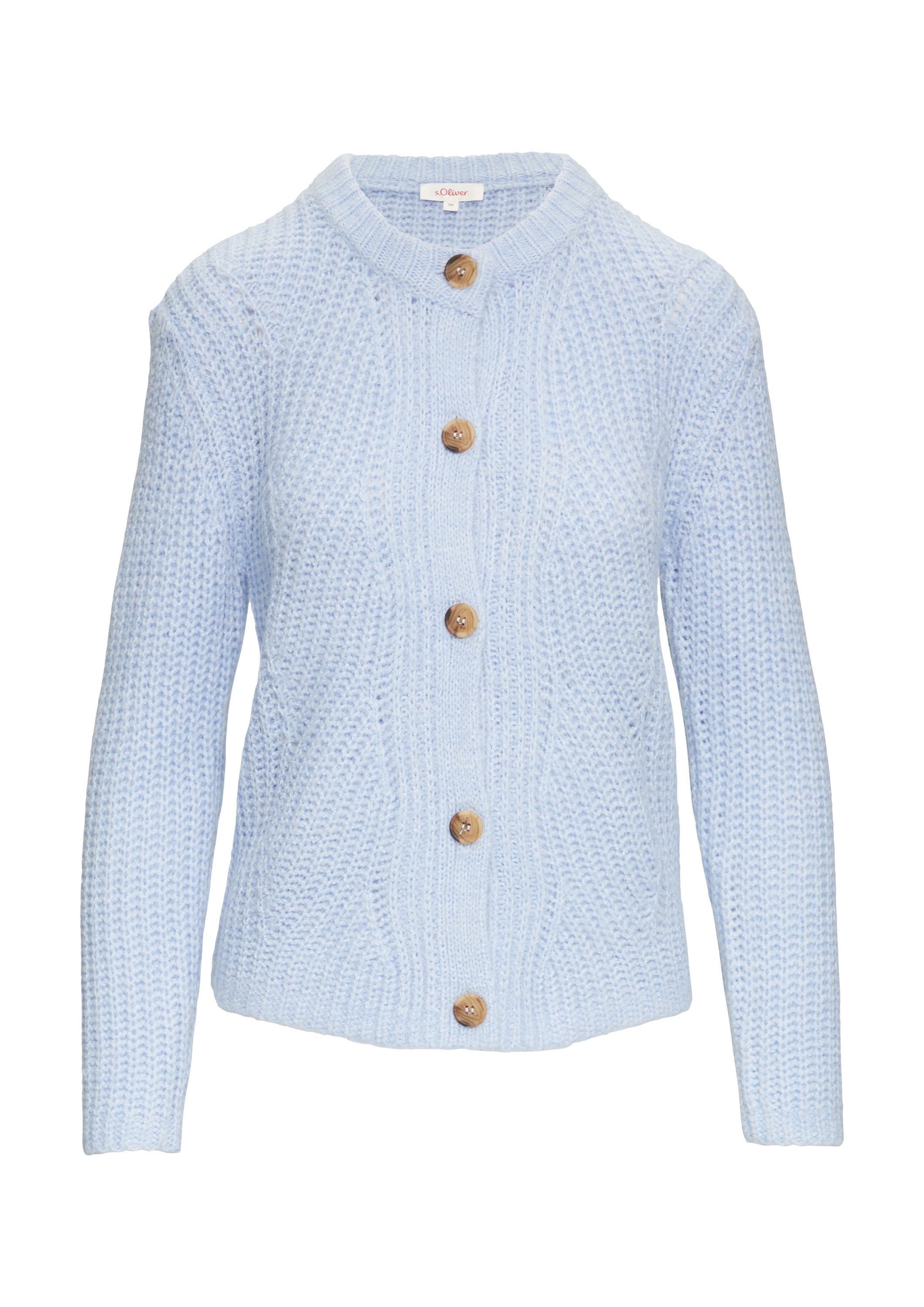 s.Oliver Cardigan Strickjacke Weicher Strickcardigan aus günstig online kaufen