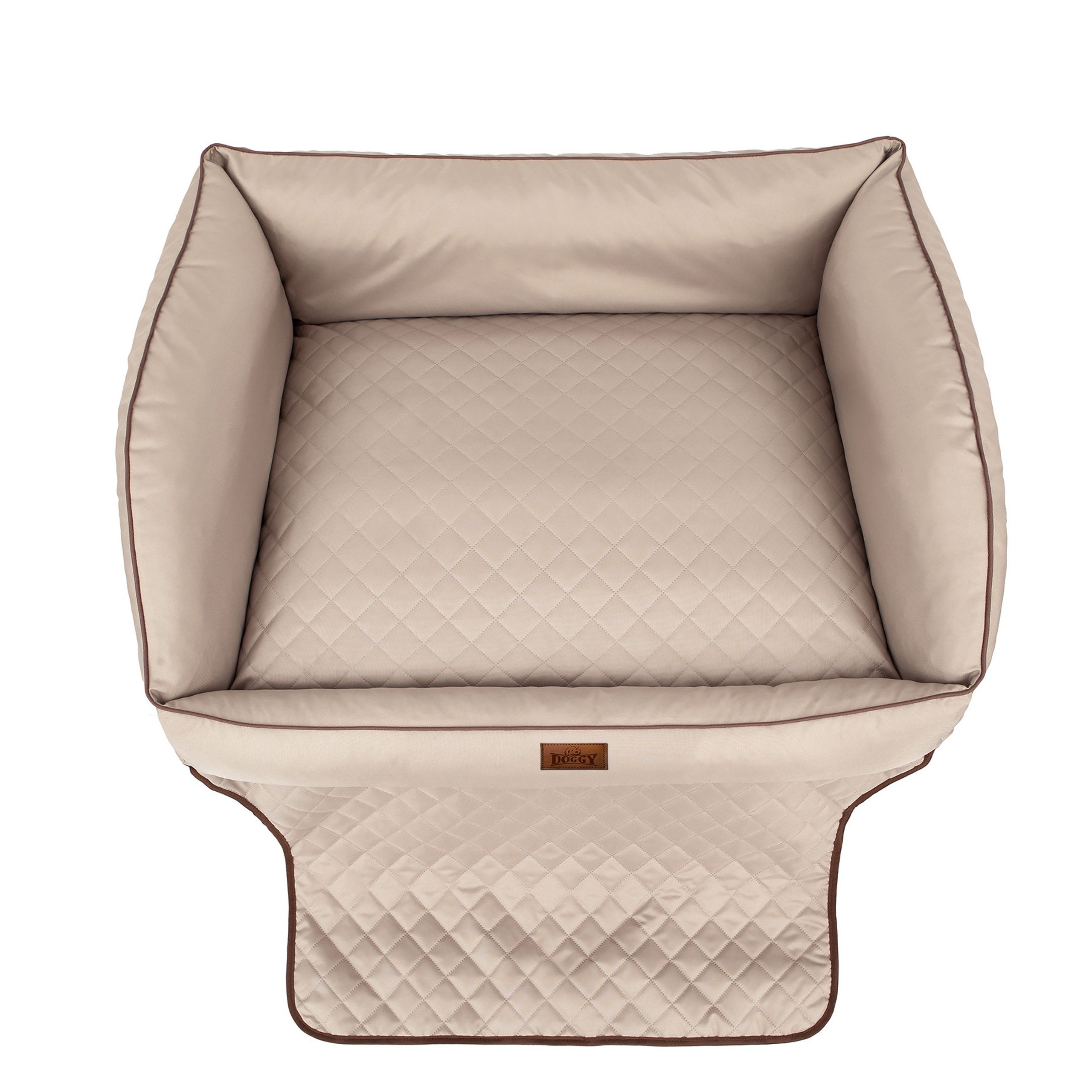 Hobbydog Tier-Autobett Royal Trunk Kofferraum-Hundebett mit Stoßstangenschutz, Stoßstangenschutz, für den Kofferraum, abnehmbarer Bezug