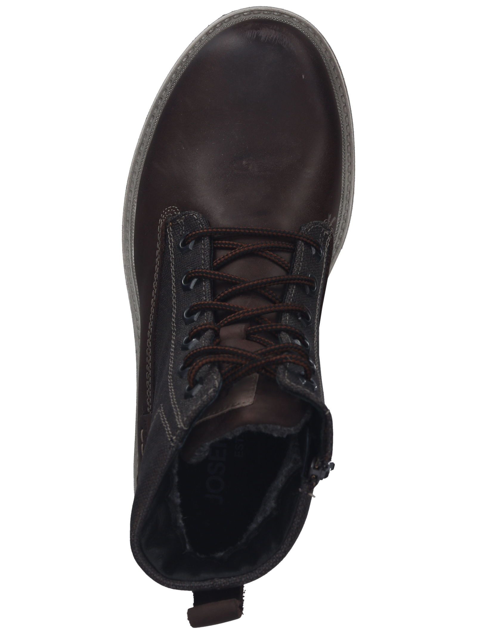 Josef Seibel Josef Seibel Stiefelette Leder/Textil Schnürstiefelette