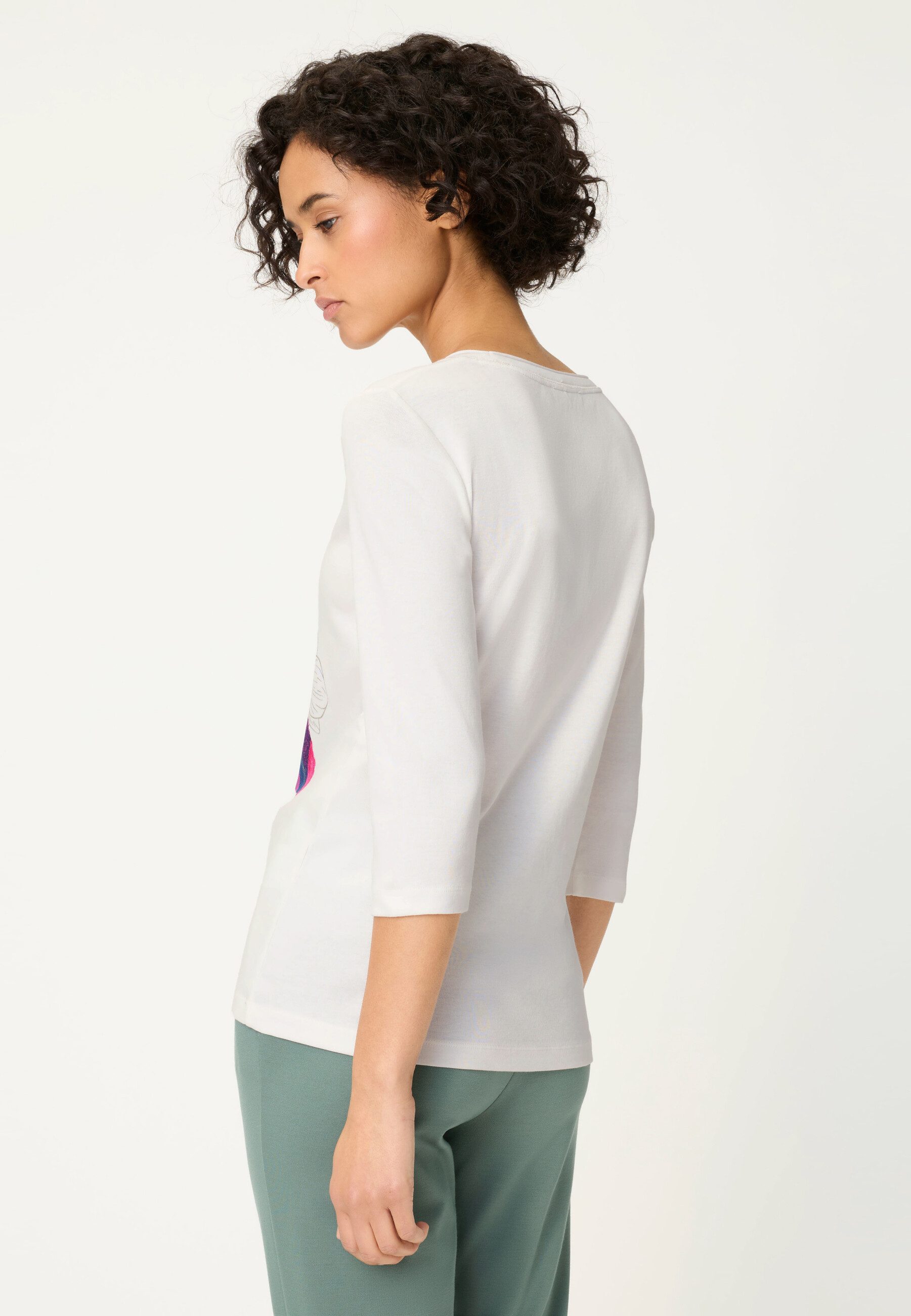 Olsen T-Shirt Shirt mit Placement-Print
