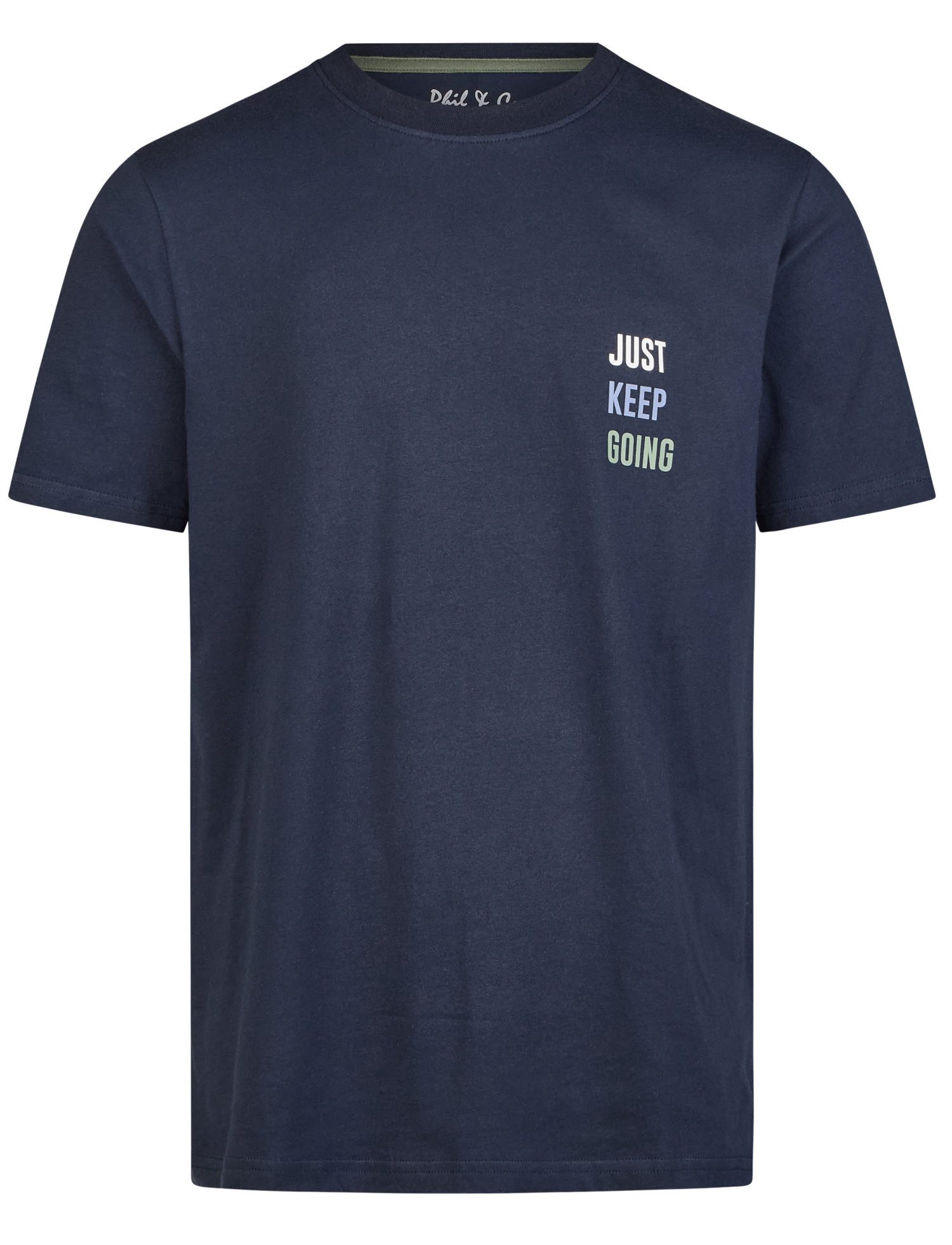 Phil & Co. Pyjamaoberteil Herren Schlafanzugshirt günstig online kaufen
