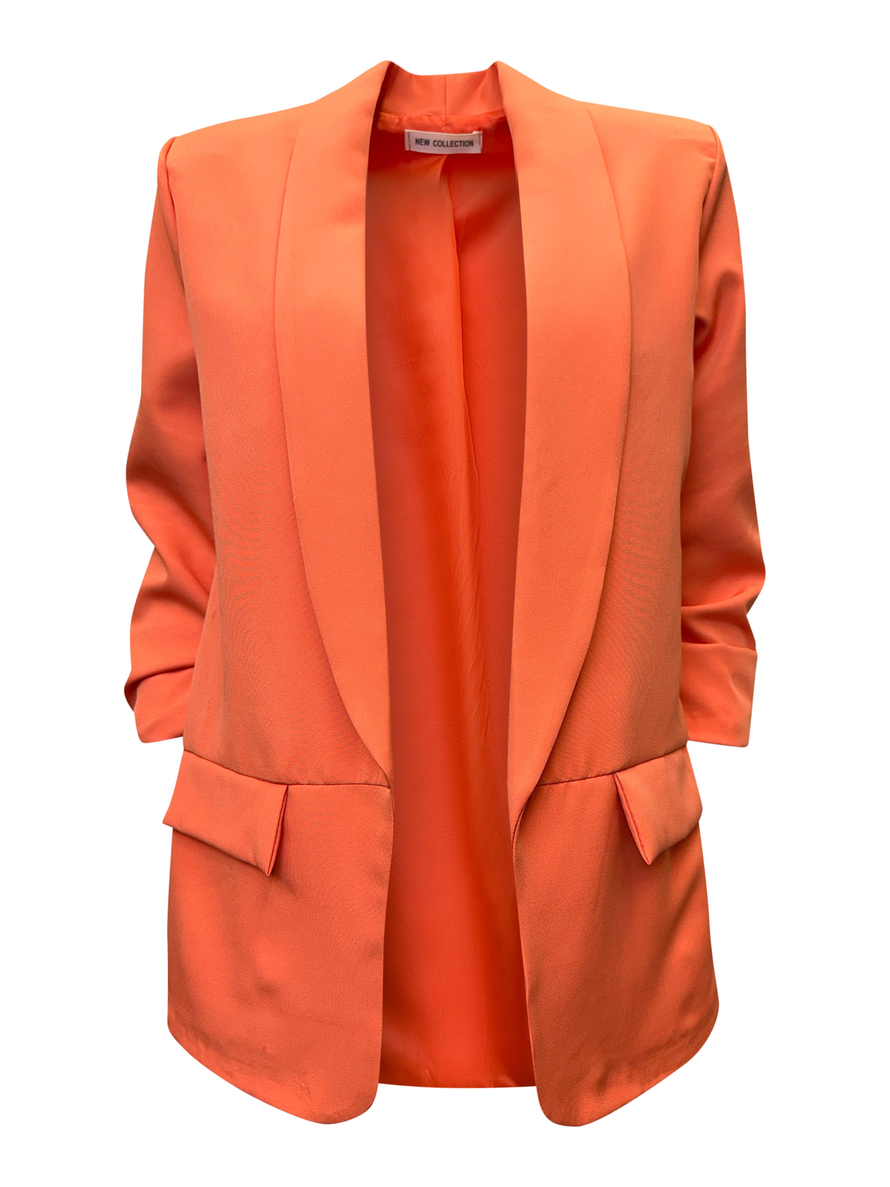 Worldclassca Longblazer Worldclassca Damen Blazer Longblazer 3/4 Arm mit Ra günstig online kaufen