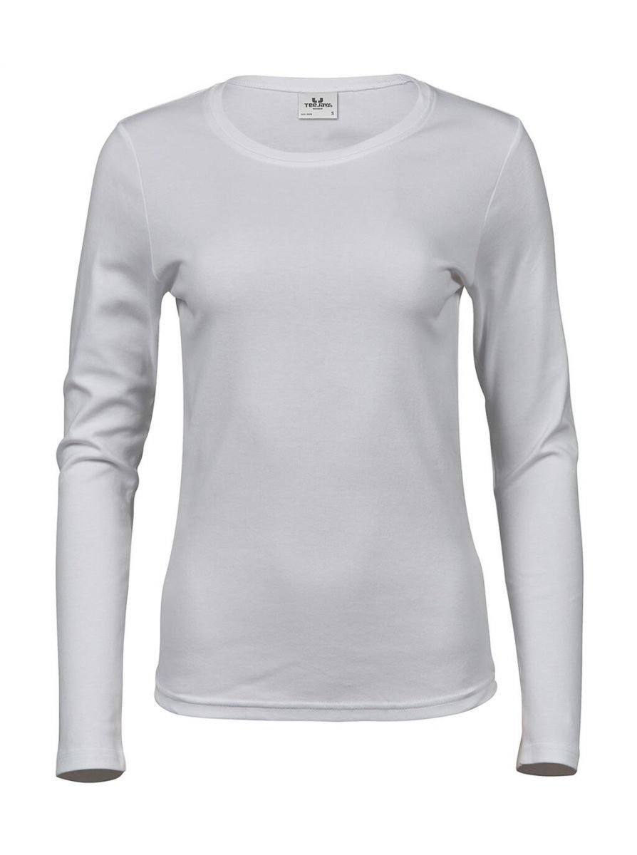 Tee Jays Langarmshirt Ladies Longsleeve Interlock Damen T-Shirt