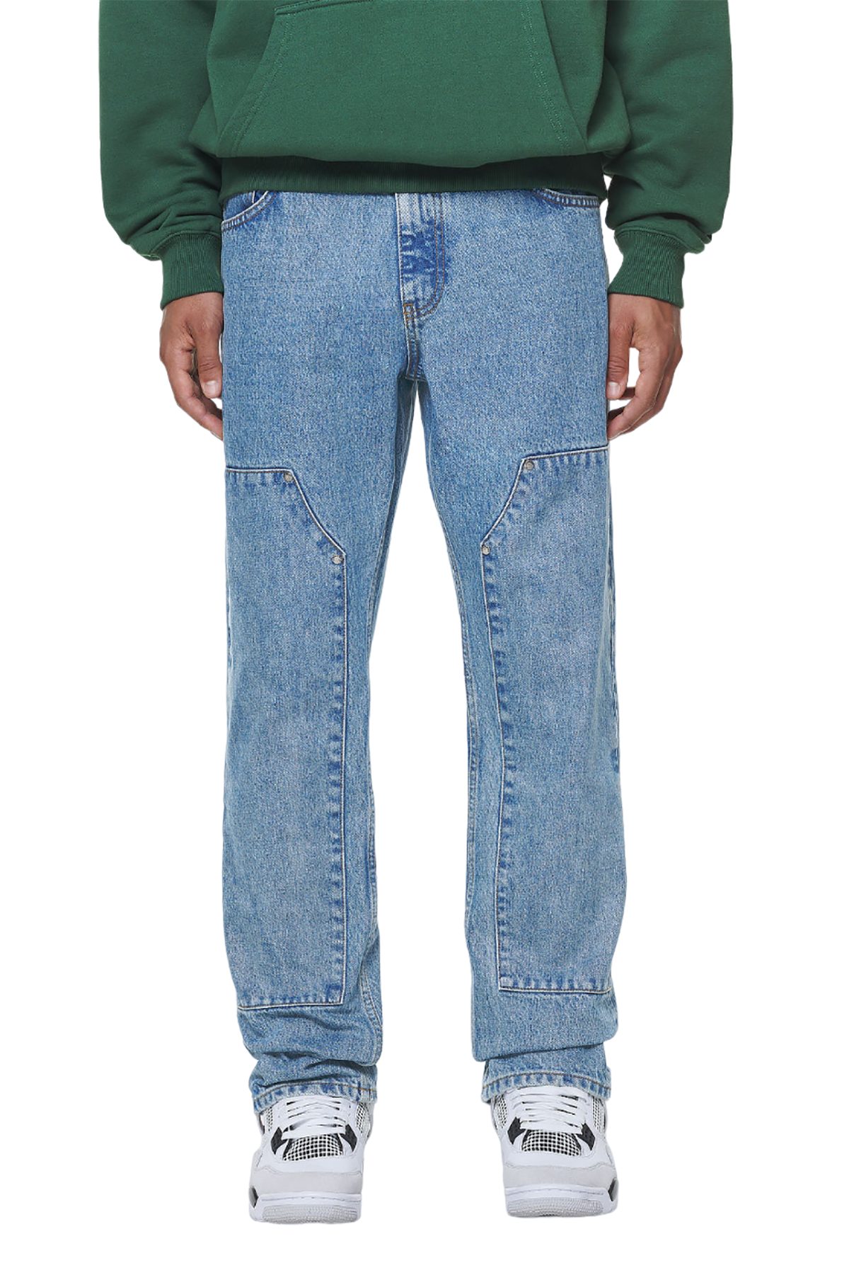 5-Pocket-Jeans Carpenter Set) Pegador Nahtdetails der Vorderseite (1-tlg., auf Vinto kein