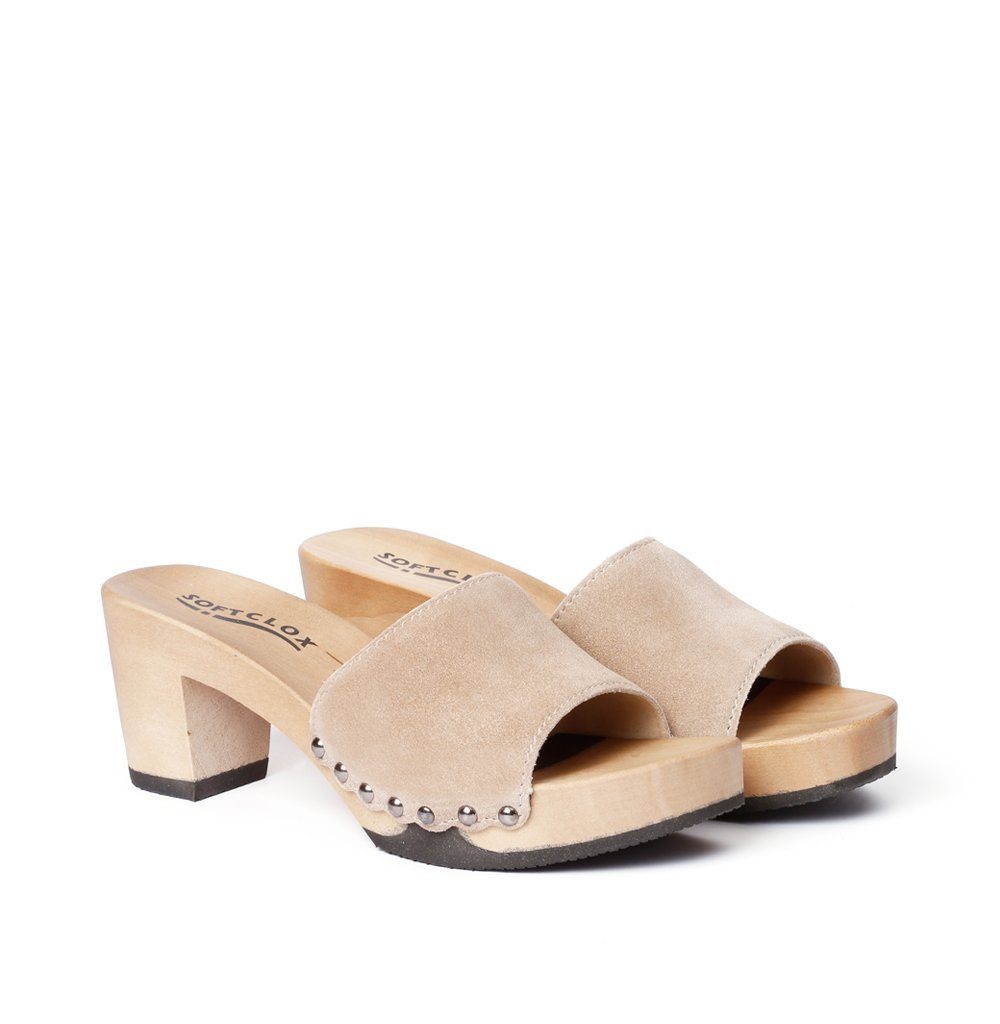 Softclox ROMY Kaschmir taupe (hazelnut) Pantolette günstig online kaufen