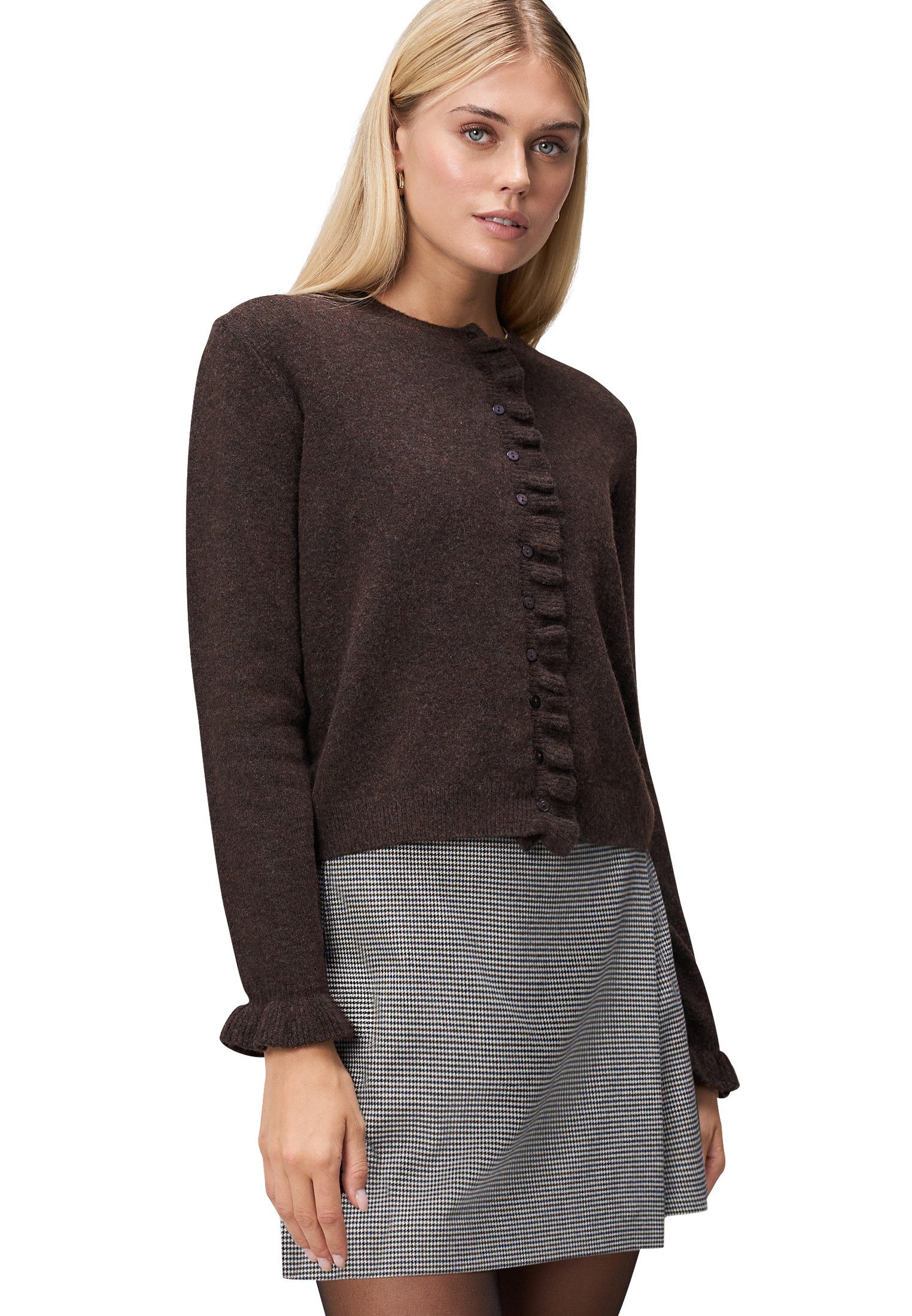 Zero Strickjacke zero Damen Strickjacke mit günstig online kaufen