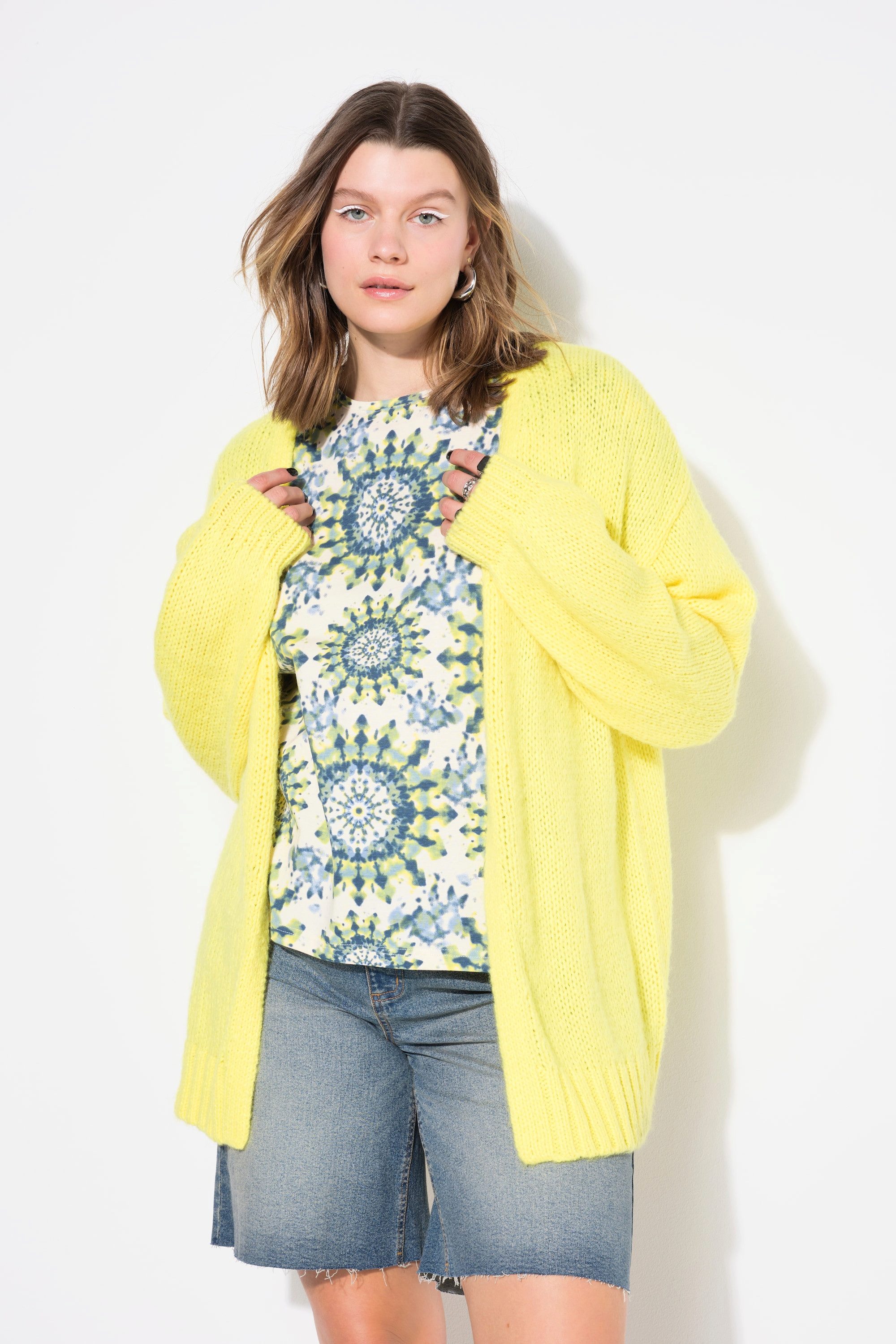 Studio Untold Strickjacke Strickjacke oversized offene günstig online kaufen