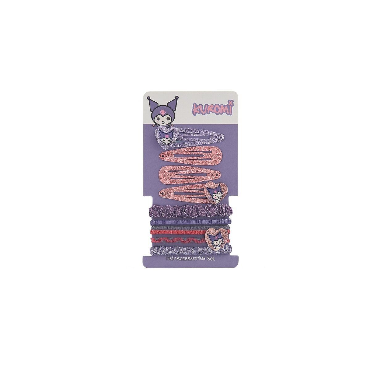 Hello Kitty Haarspange Hello Kitty Styling-Set mit Haarclips, Haargummis und Armband