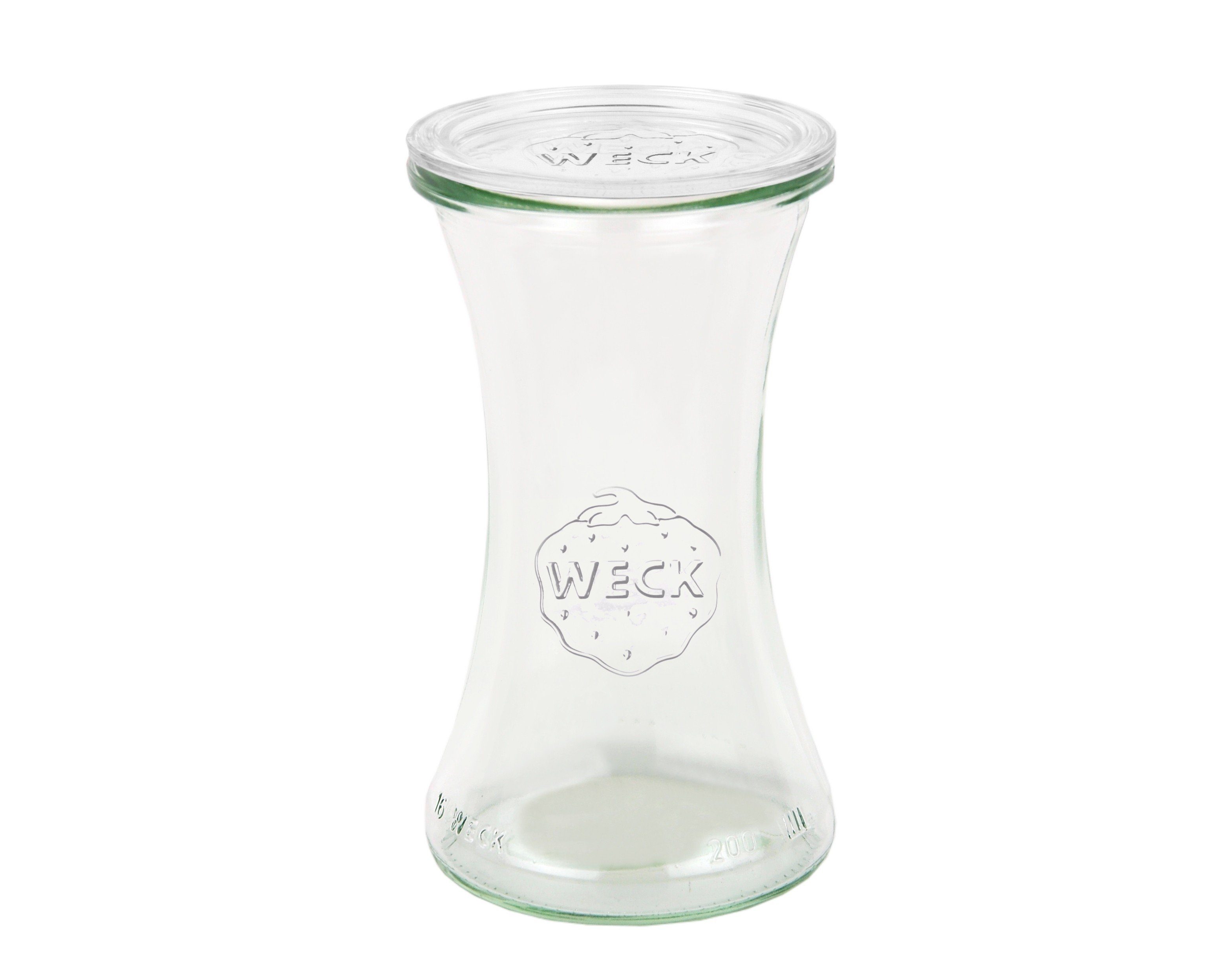 200ml Glas MamboCat Einmachglas Set 12er Delikatessenglas Gläser Weck Glasdeckeln, 12 mit
