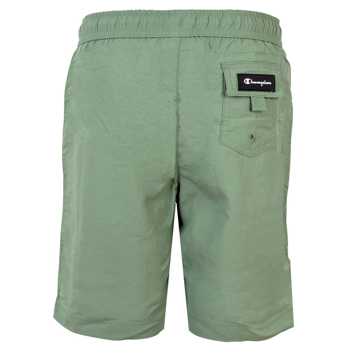 Jungen Badehose Logo Badeshort, Mesheinsatz, - Grün Champion Badehose