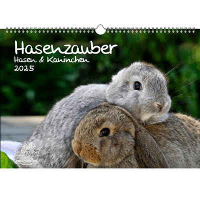 Seelenzauber Wandkalender Hasenzauber Hasen und Kaninchen DIN A3 Kalender für 2025