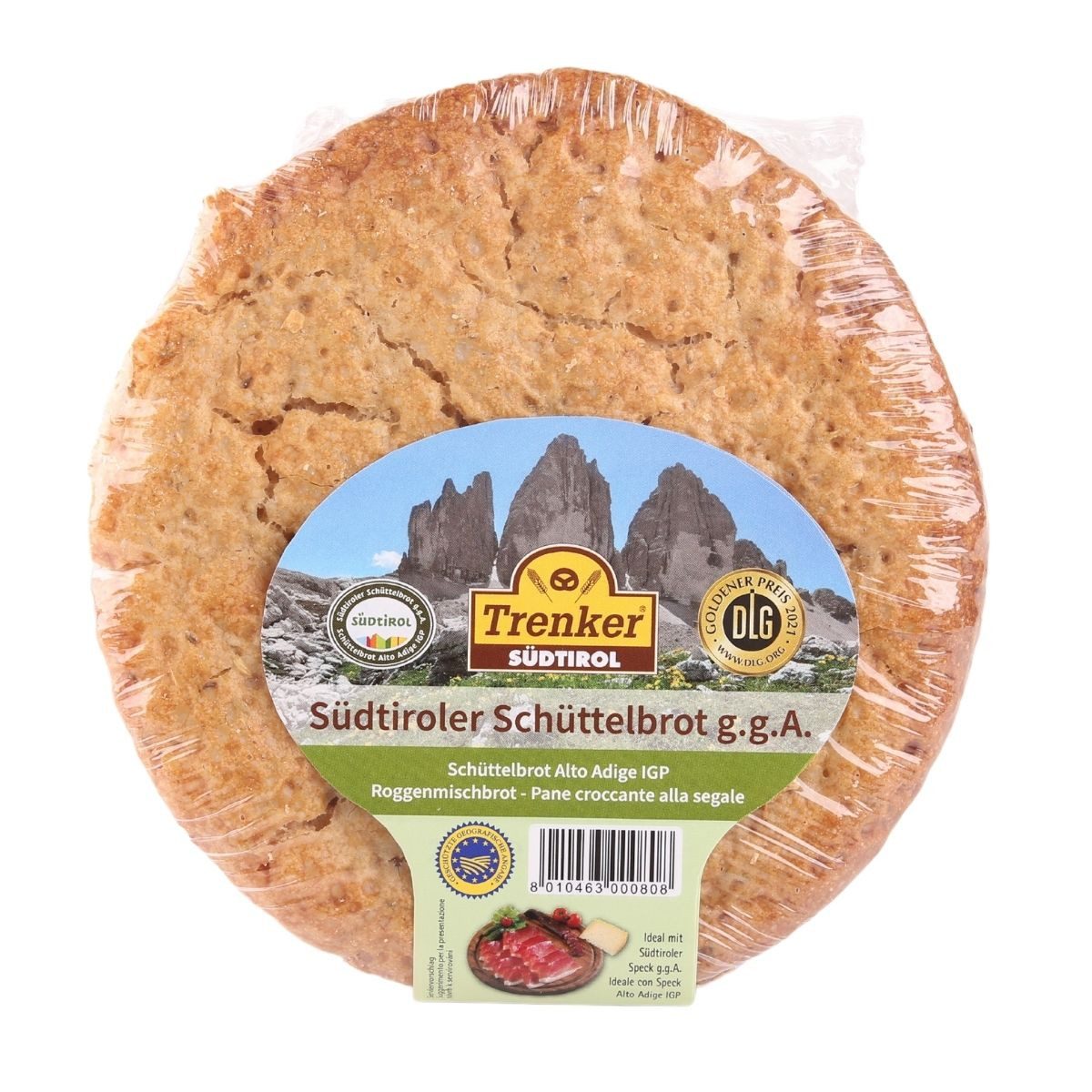 Trenker Brot Trenker Südtiroler Schüttelbrot g.g.A. 200g – Aromatisch & knusprig, 200 g