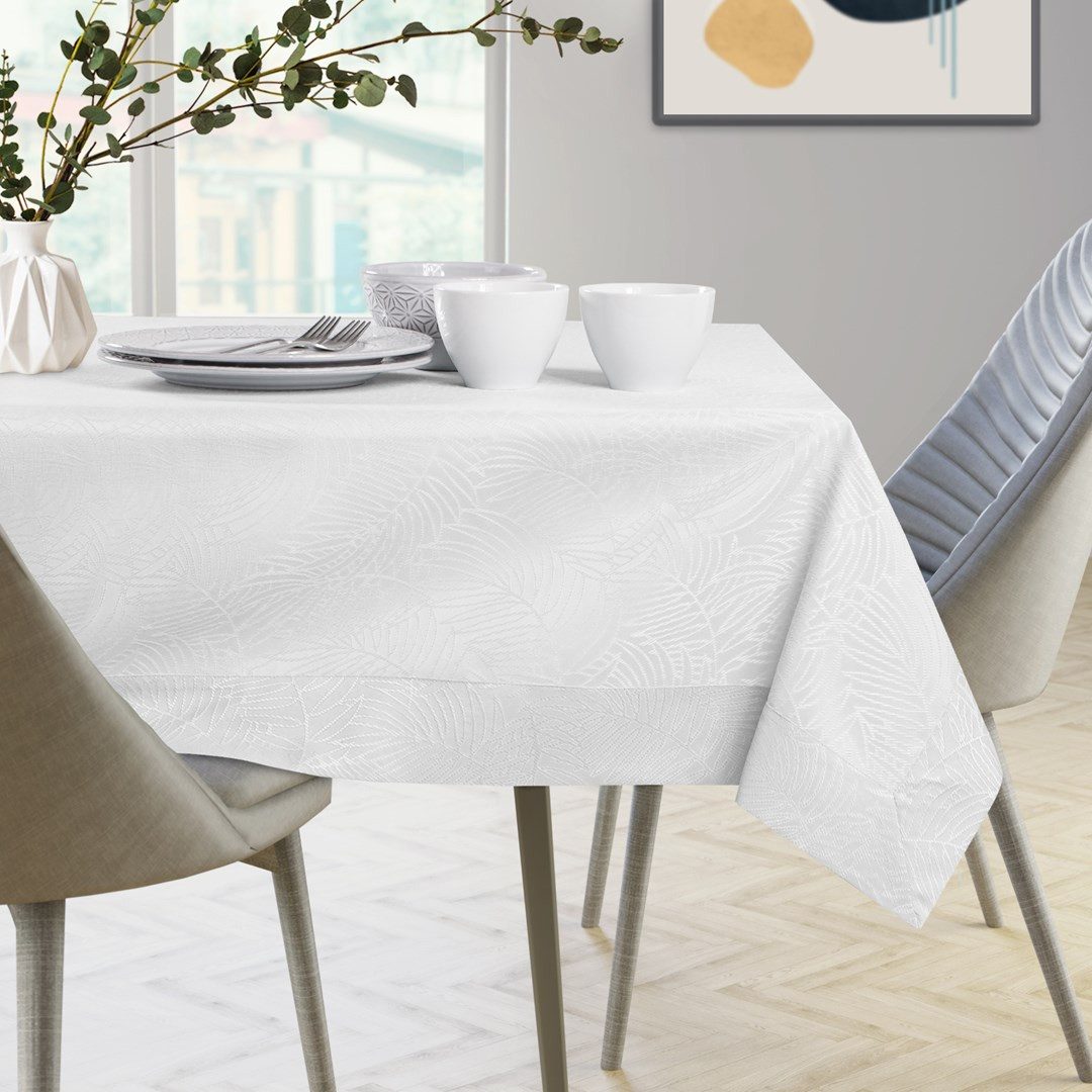 texpot Tischdecke Lotuseffekt Blätter Abwaschbar Tischtuch günstig online kaufen