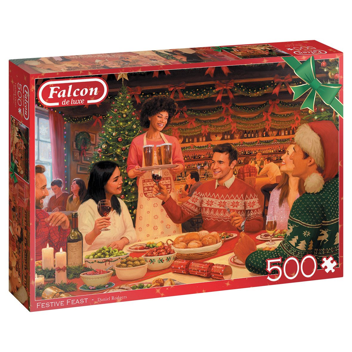Jumbo Spiele Puzzle Falcon 11345 Daniel Rodgers Festliches Fest 500 Teile Puzzle, 500 Puzzleteile, Made in Europe