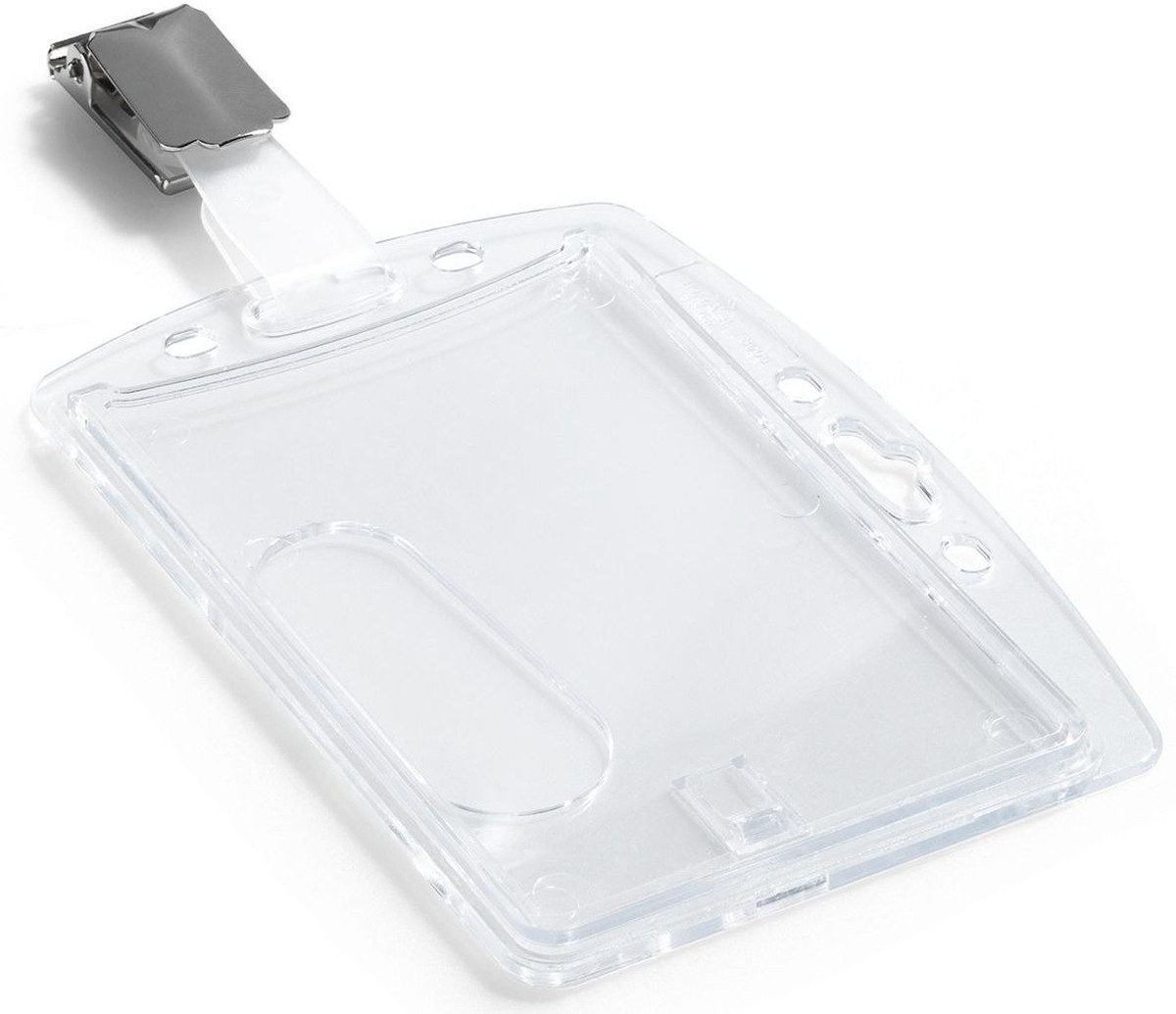 DURABLE Hinweisschild Ausweishalter 8,7x5,4cm transparent