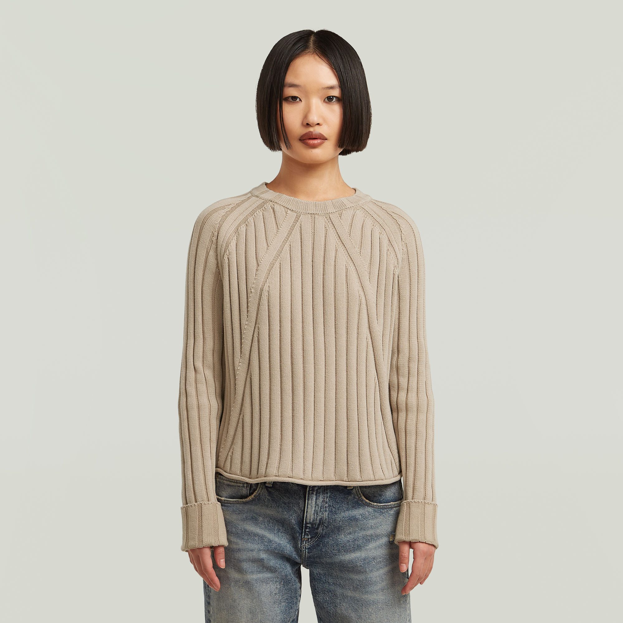 G-STAR Вязаные свитера Washed loose r knit wmn