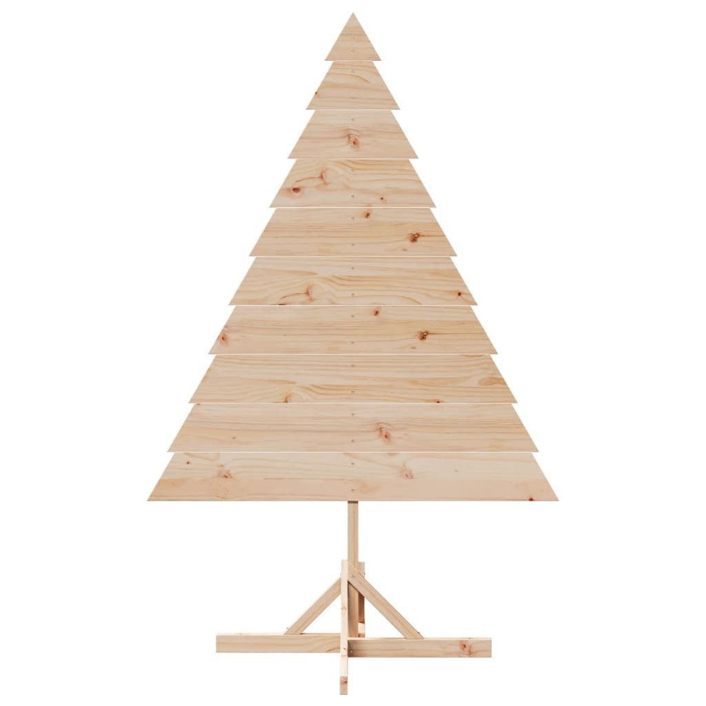 vidaXL Künstlicher Weihnachtsbaum Weihnachtsbaum zum Schmücken 180 cm Massivholz