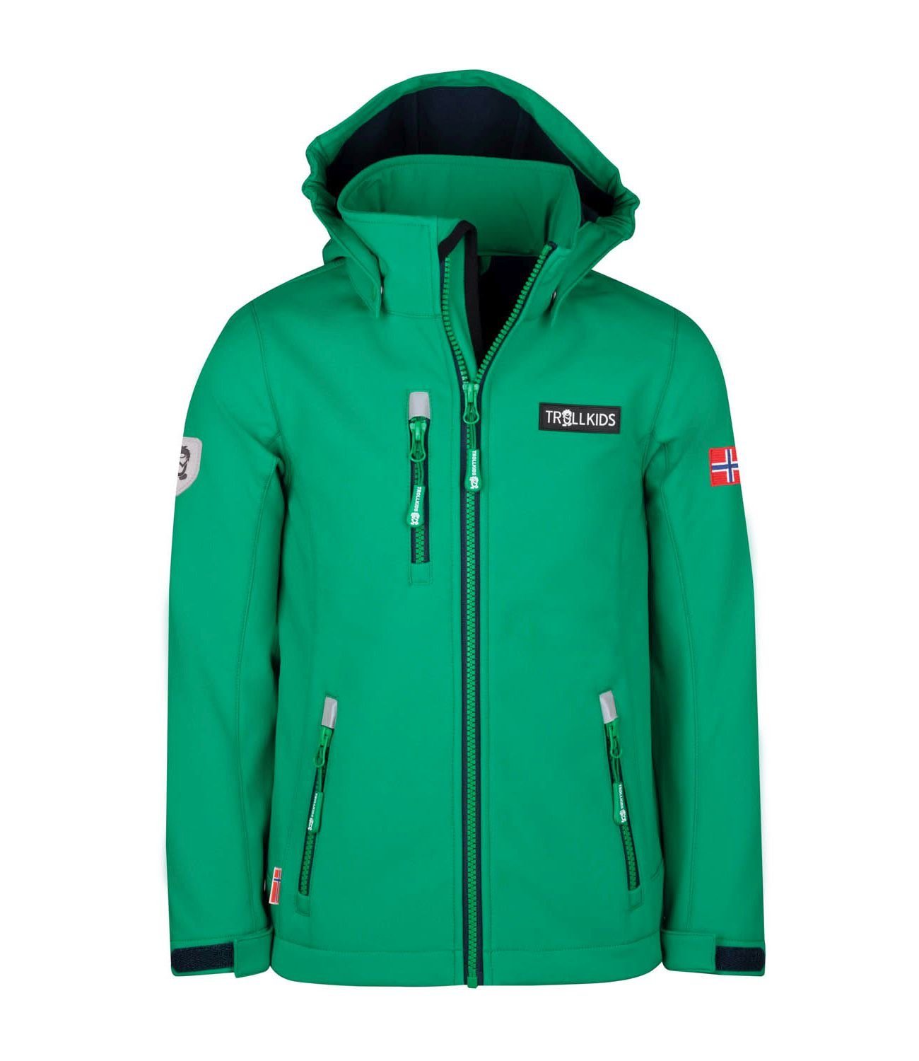 TROLLKIDS Softshelljacke Preikestolen Wasserabweisend