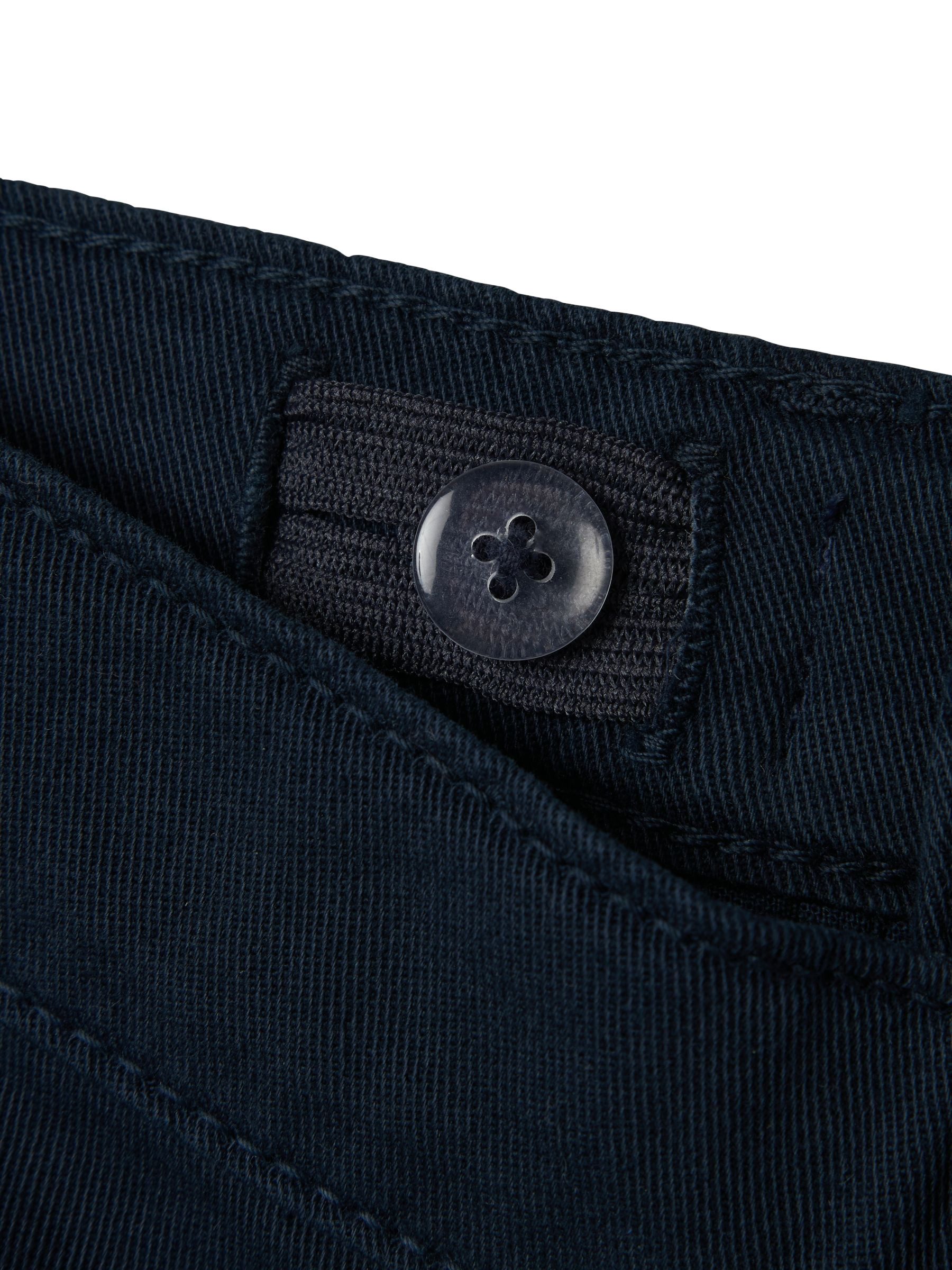 Name It Shorts Sommerliche Kurze Chino Denim Hose für Jungen (1-tlg) Baumwolle Normal Fit unifarben atmungsaktiv Reißverschluss