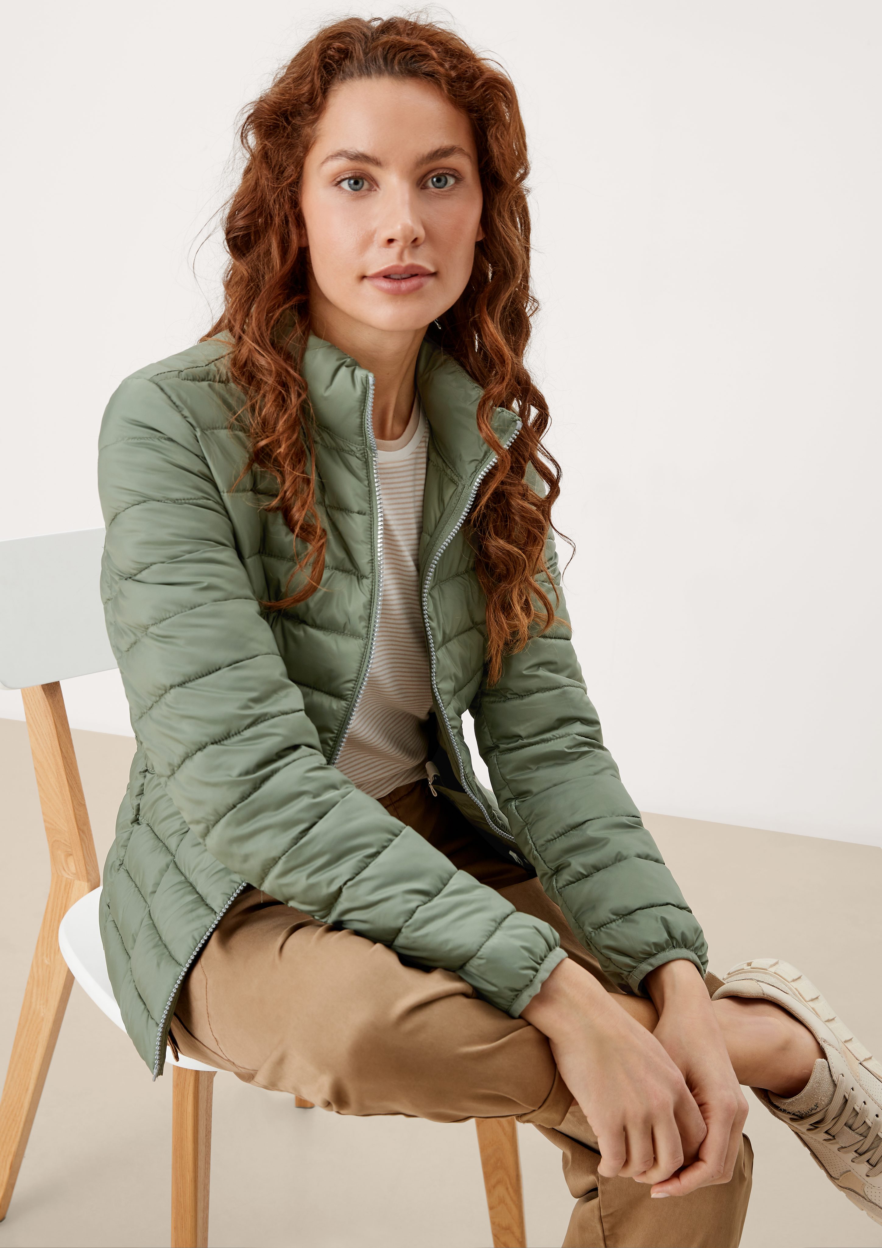 s.Oliver Funktionsjacke Leichte Jacke mit Steppung günstig online kaufen