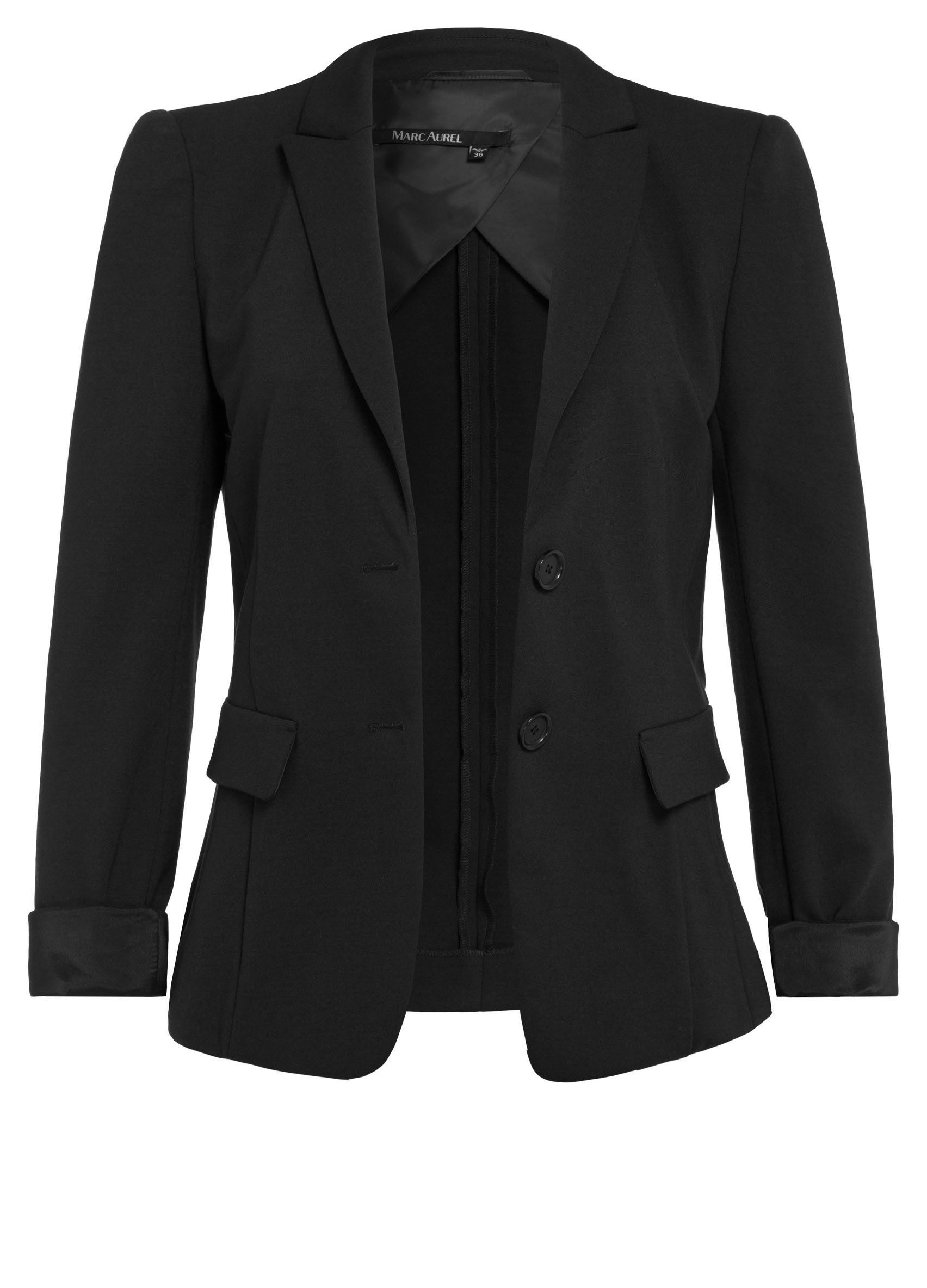 MARC AUREL Kurzblazer Blazer black günstig online kaufen