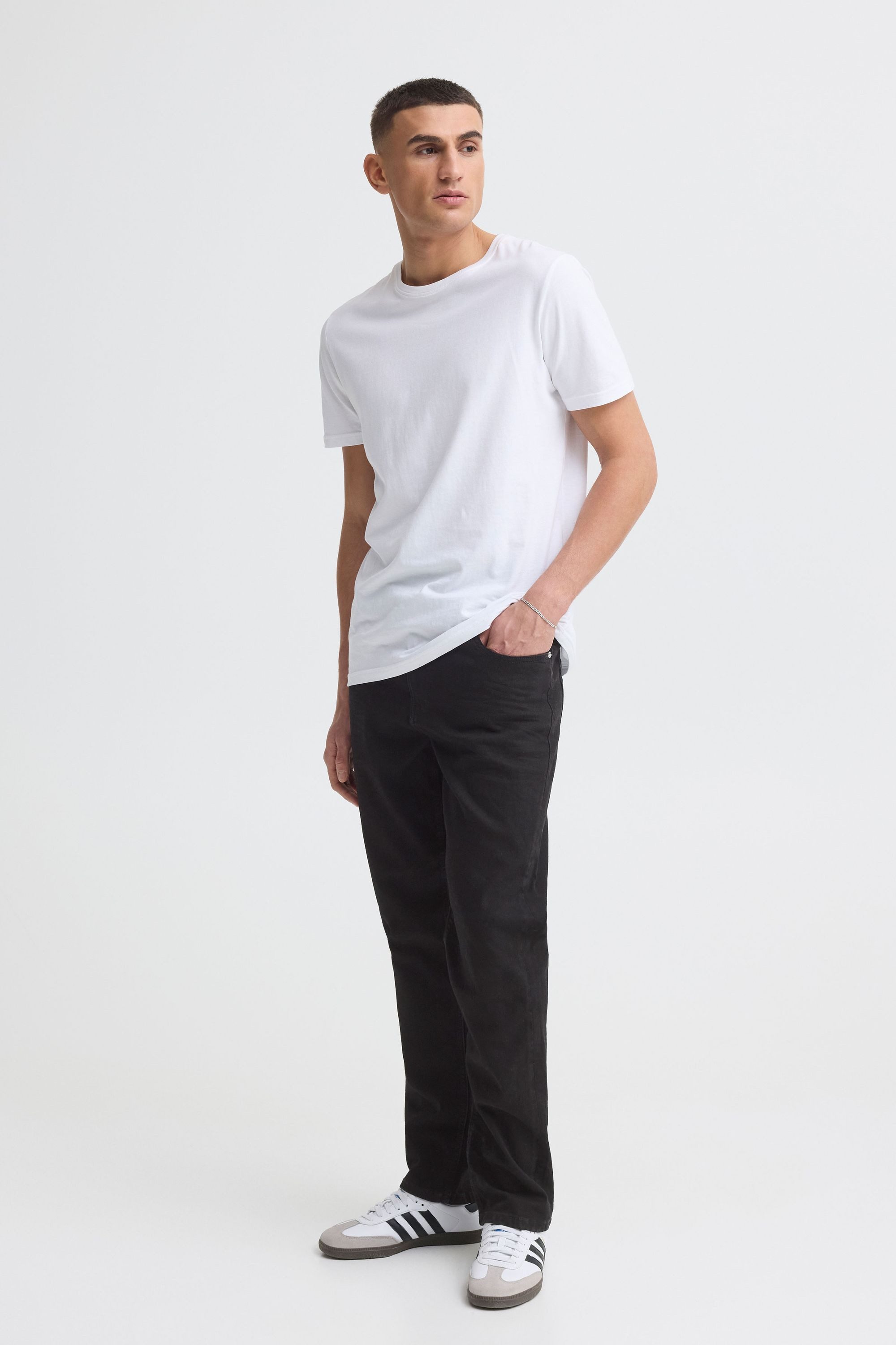 !Solid 5-Pocket-Jeans SDRyder Jeanshose mit normalem Bund und geradem Bein - Ryder Fit