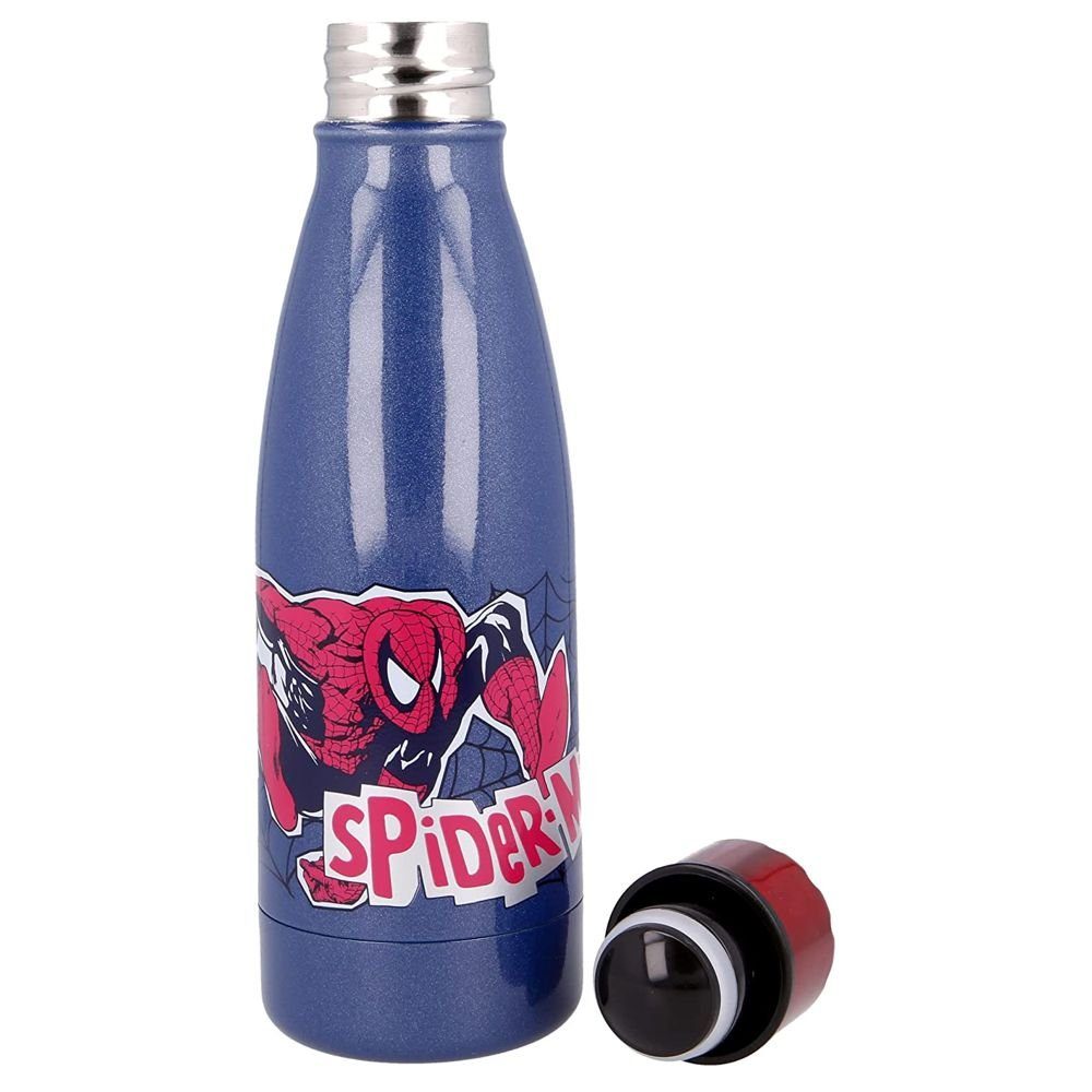 Spiderman Thermoflasche Thermo-Trinkflasche 340 ml Marvel Spiderman Kinder Edelstahl Flasche